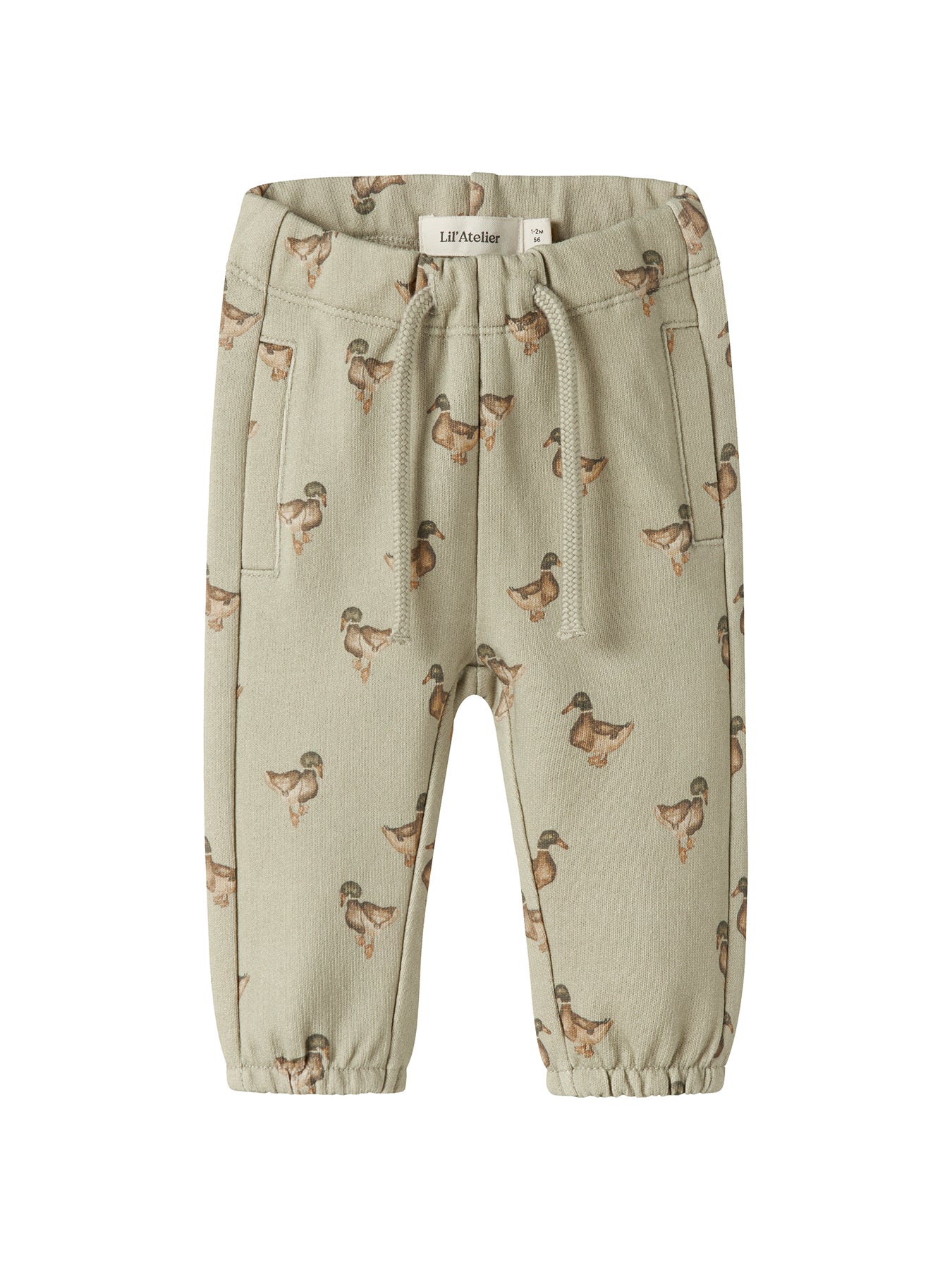 Jobo Recycled Cotton Sweat Joggers Grey