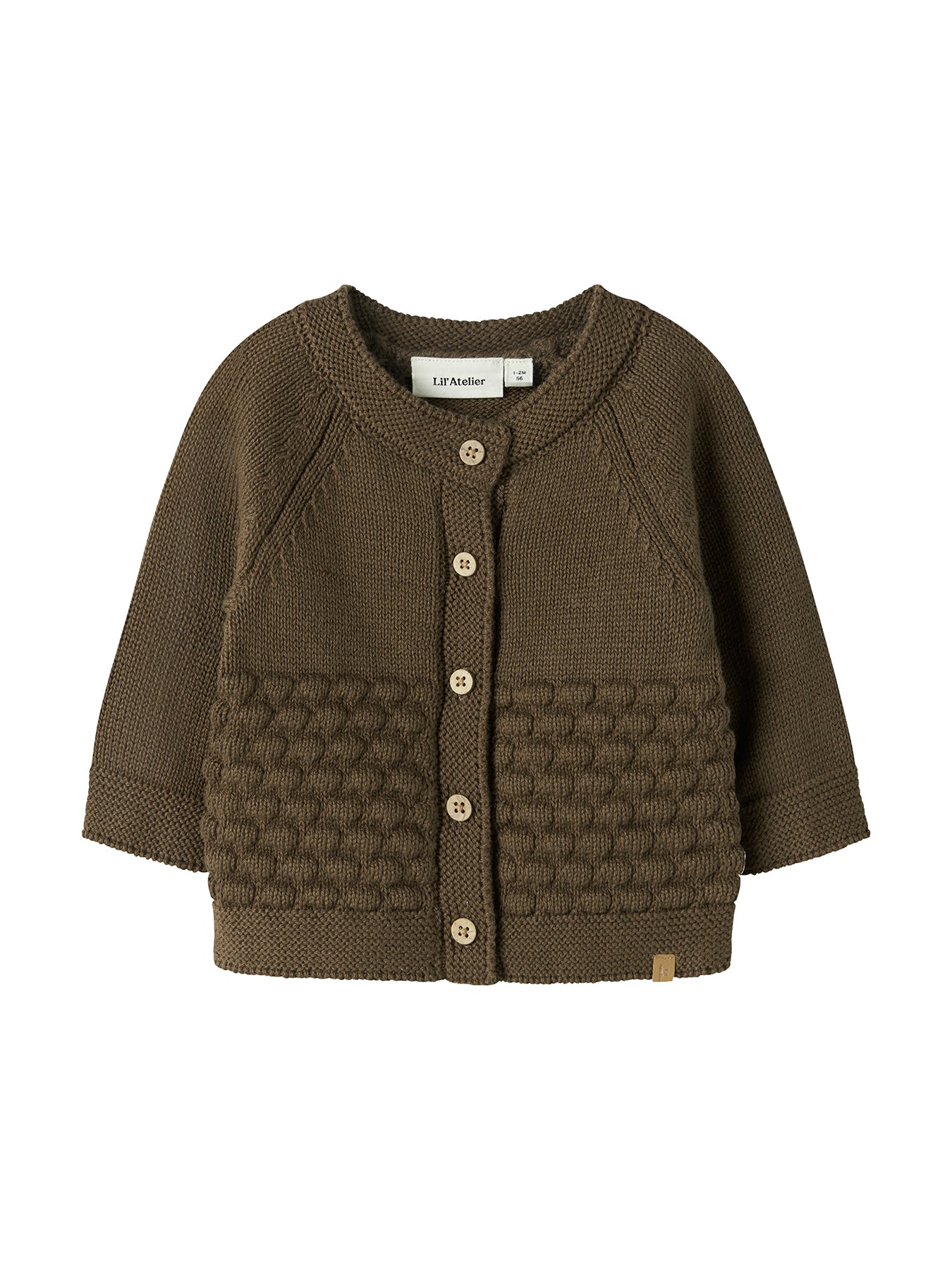 Organic Cotton Knitted Cardigan