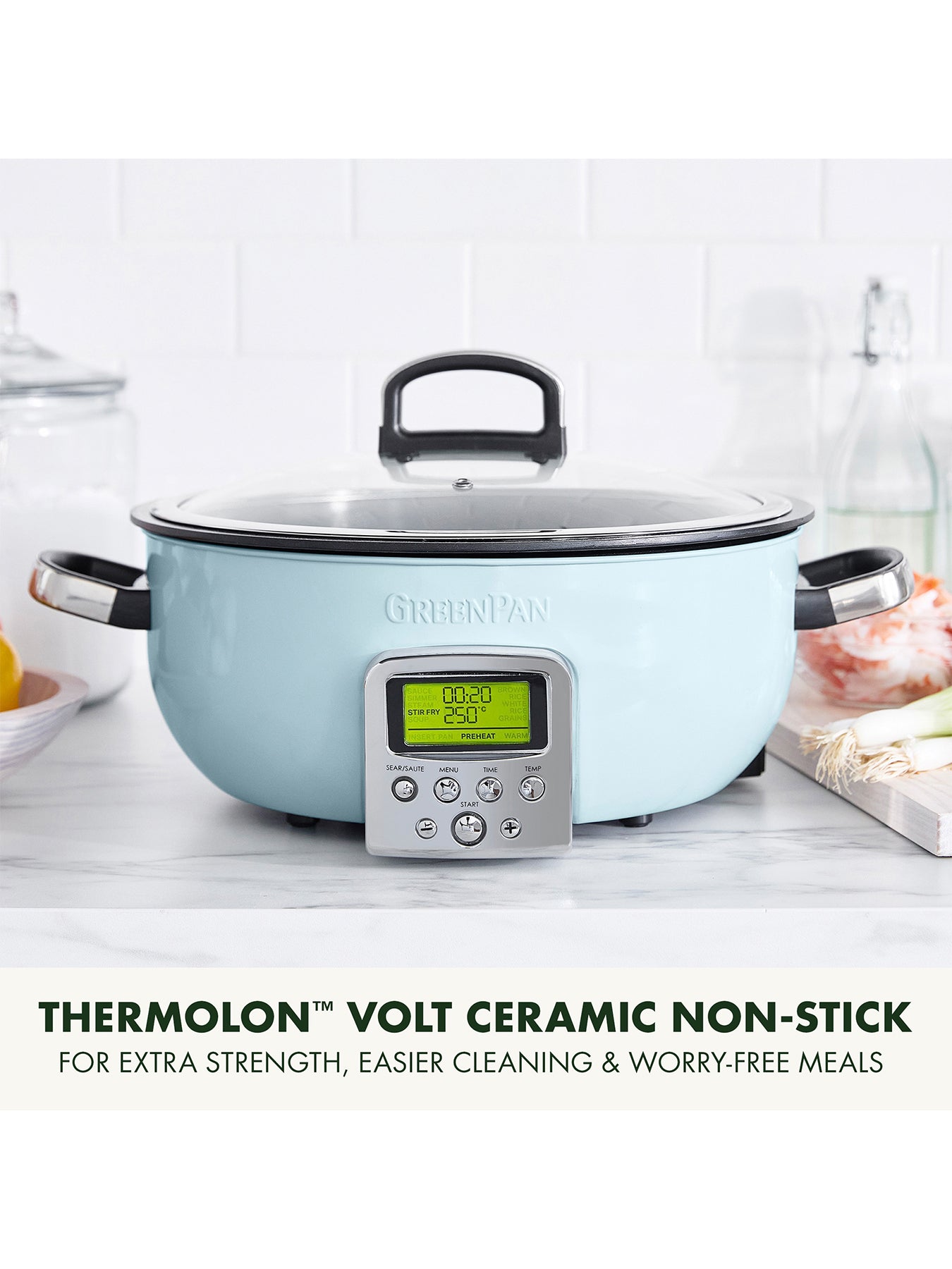 Elite Omnicooker 5.6L Multi Cooker Blue Haze