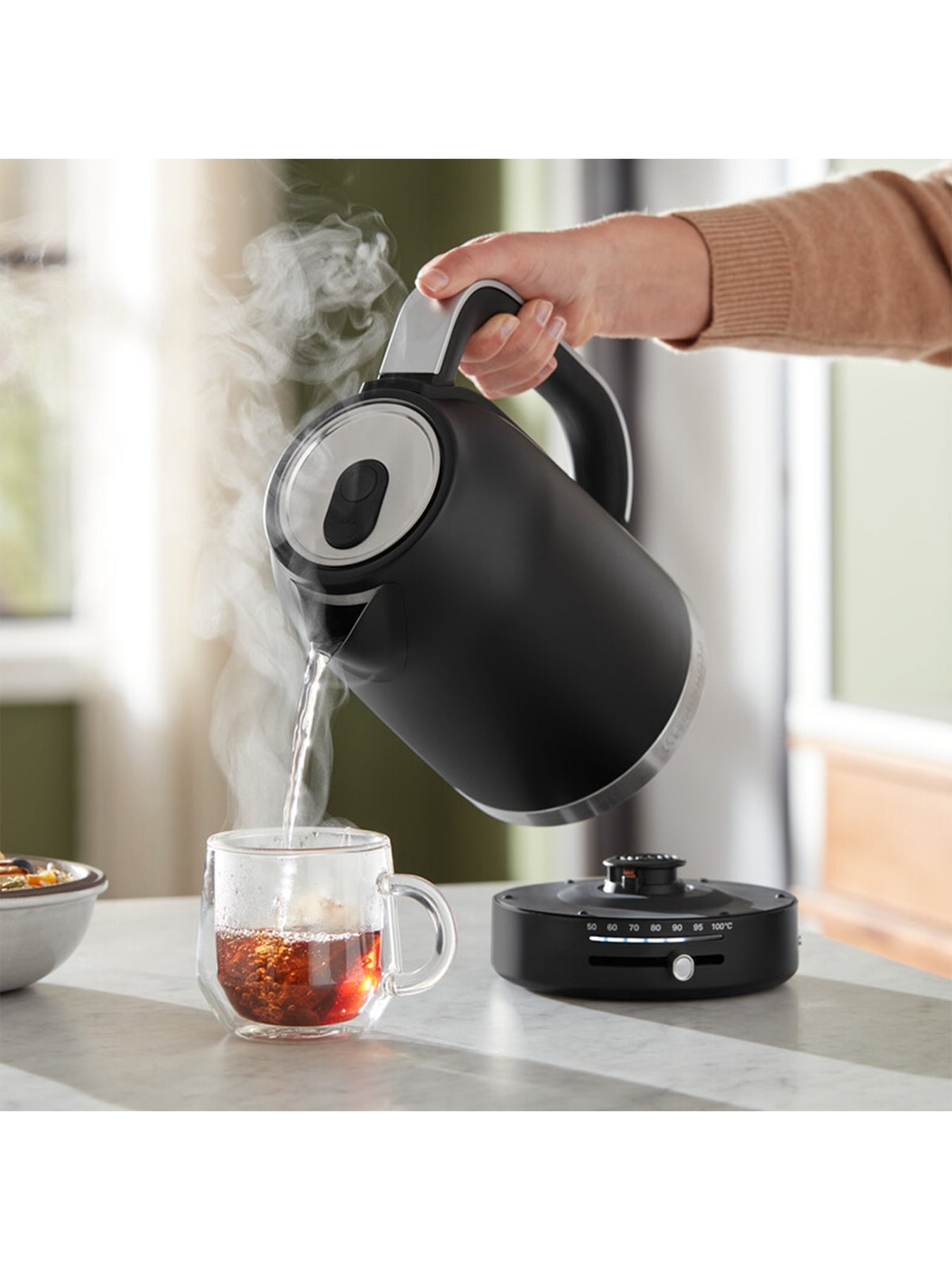 Variable Temperature 1.7L Kettle Matte Black