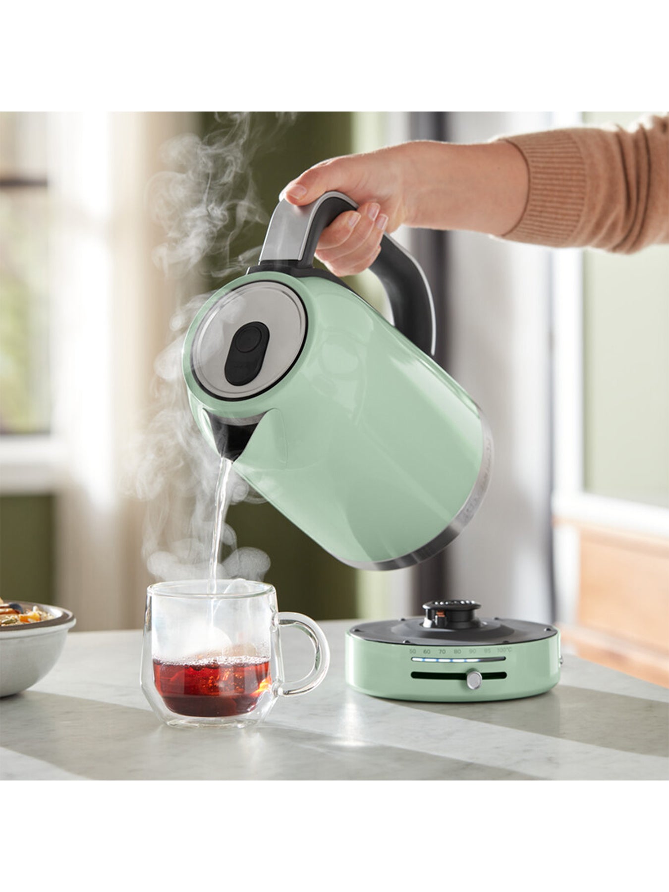 Variable Temperature 1.7L Kettle Pistachio Green