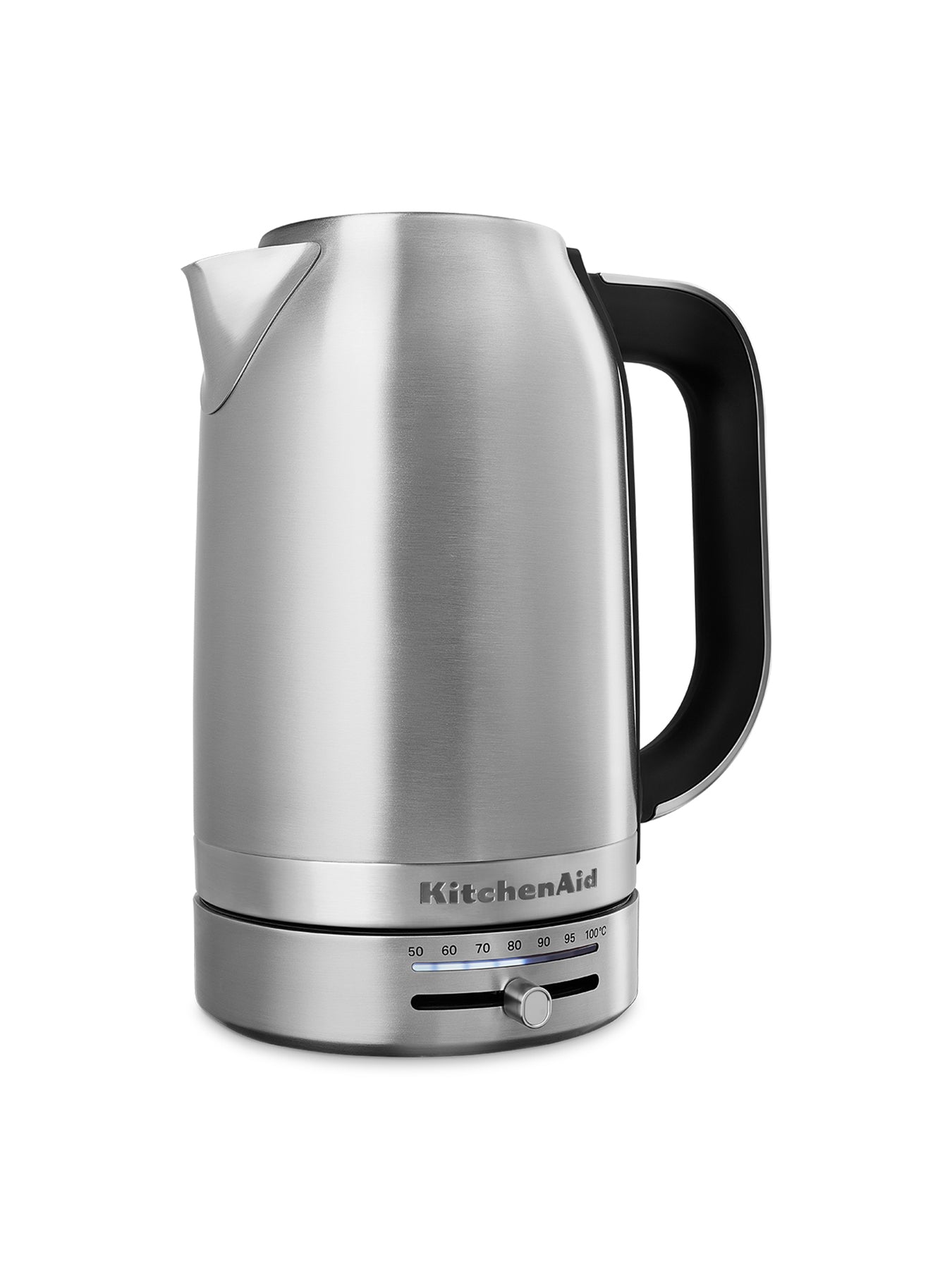 Variable Temperature 1.7L Kettle Stainless Steel Silver