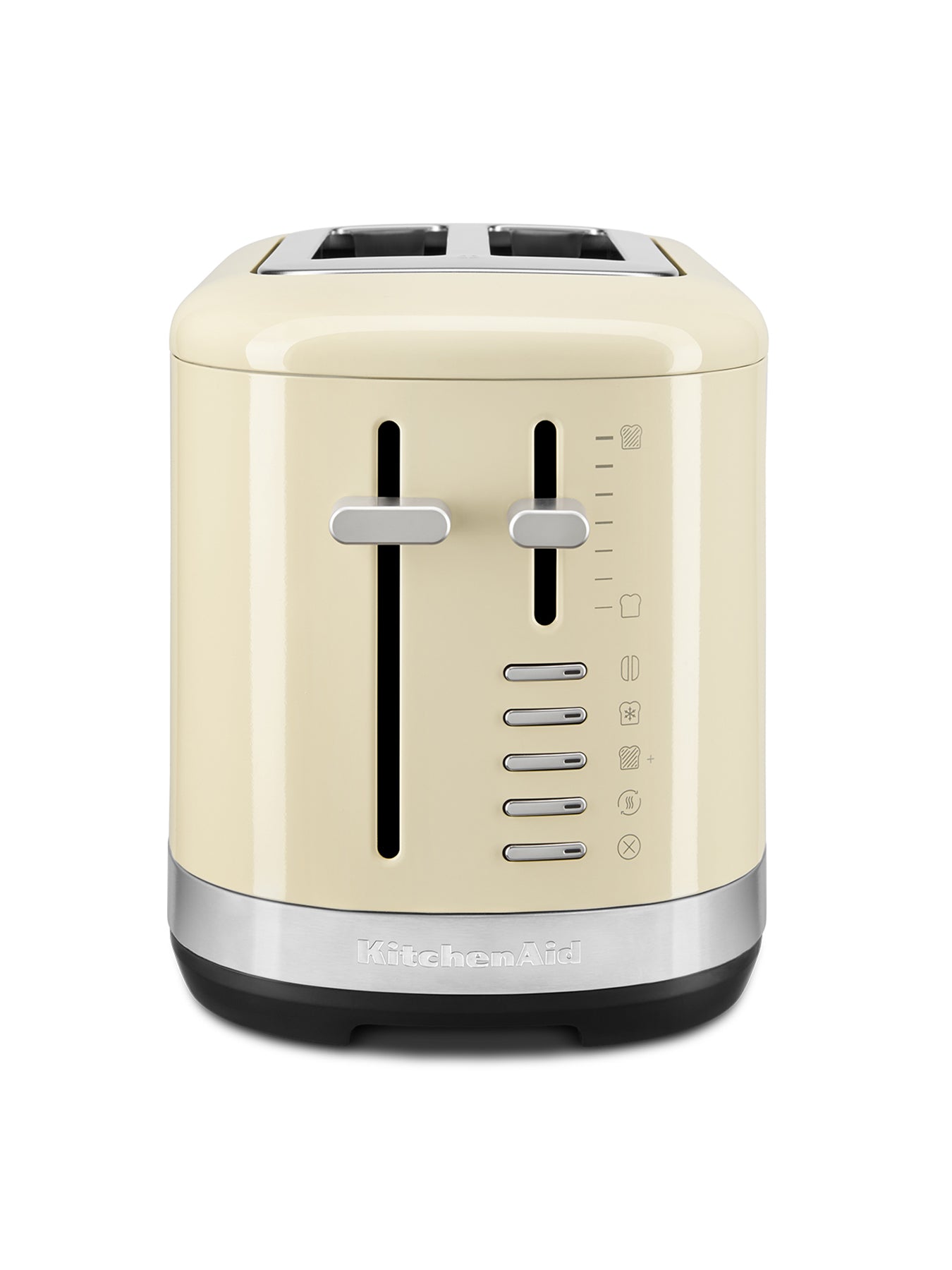 Manual Control 2 Slice Toaster Almond Cream