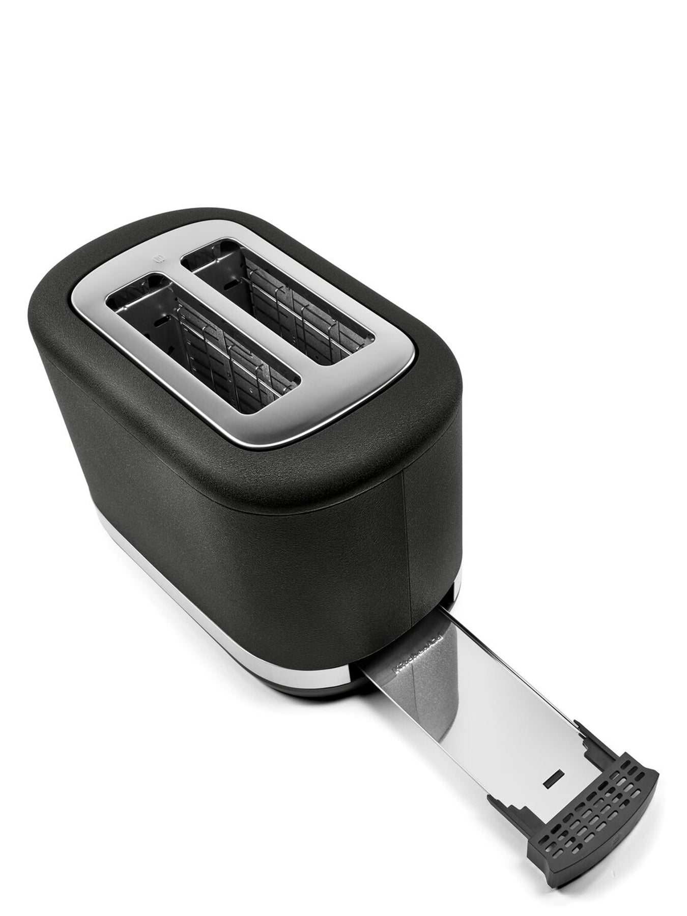 Manual Control 2 Slice Toaster Cast Iron Black