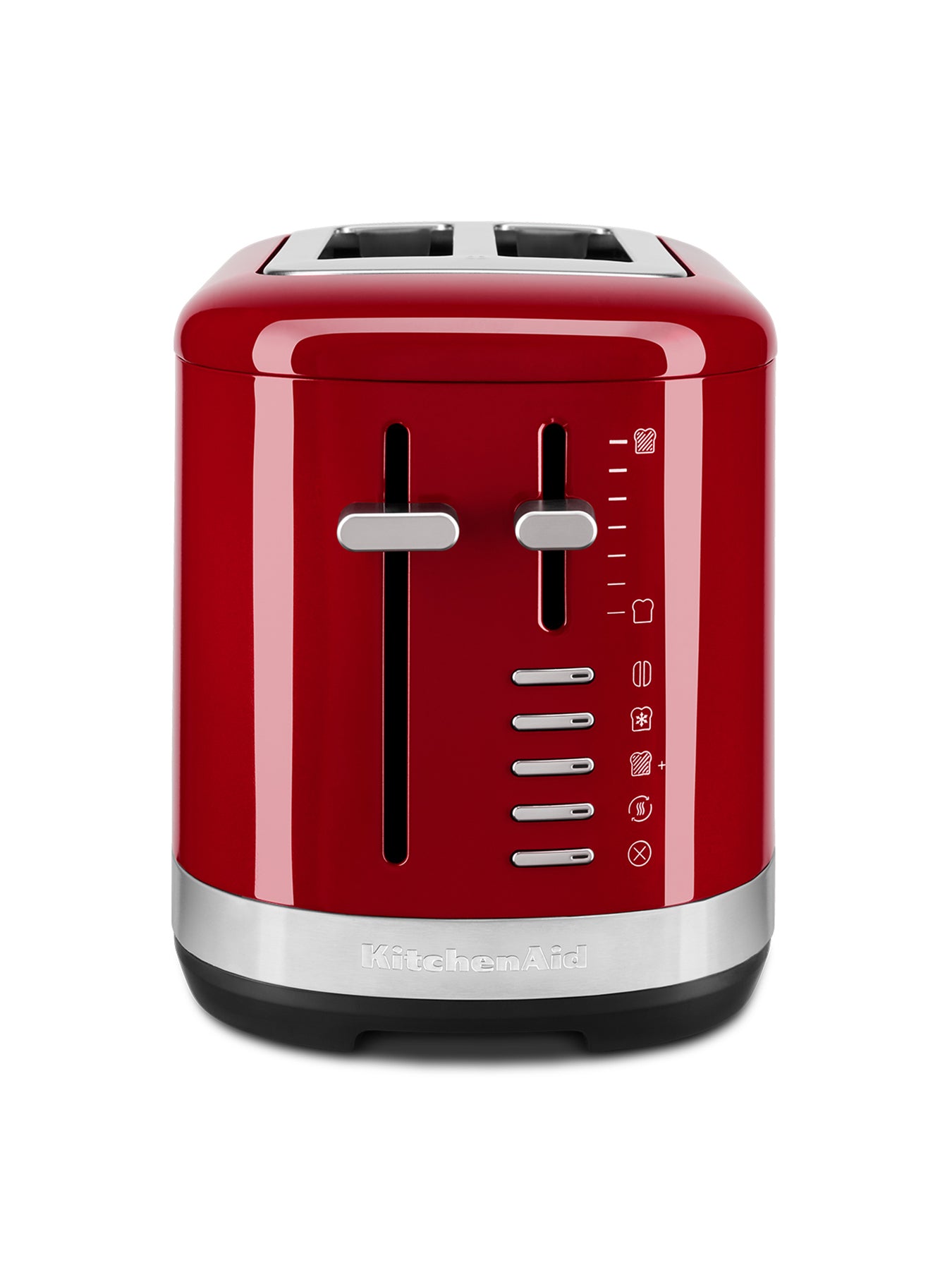 Manual Control 2 Slice Toaster Empire Red