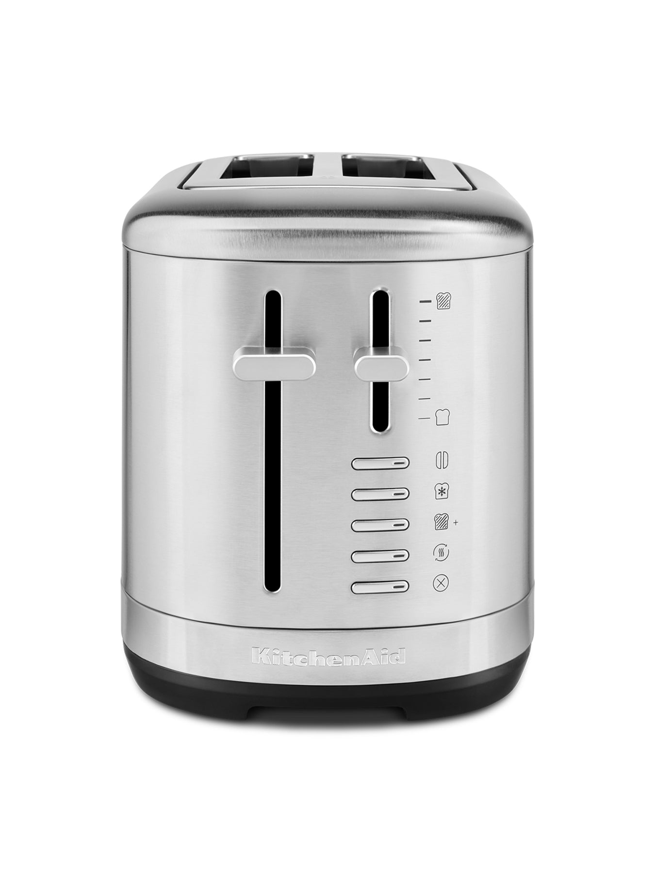 Manual Control 2 Slice Toaster Stainless Steel Silver