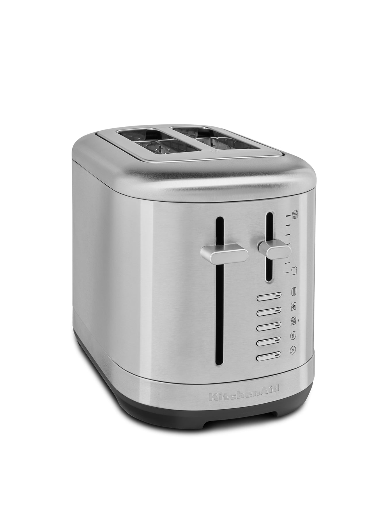 Manual Control 2 Slice Toaster Stainless Steel Silver