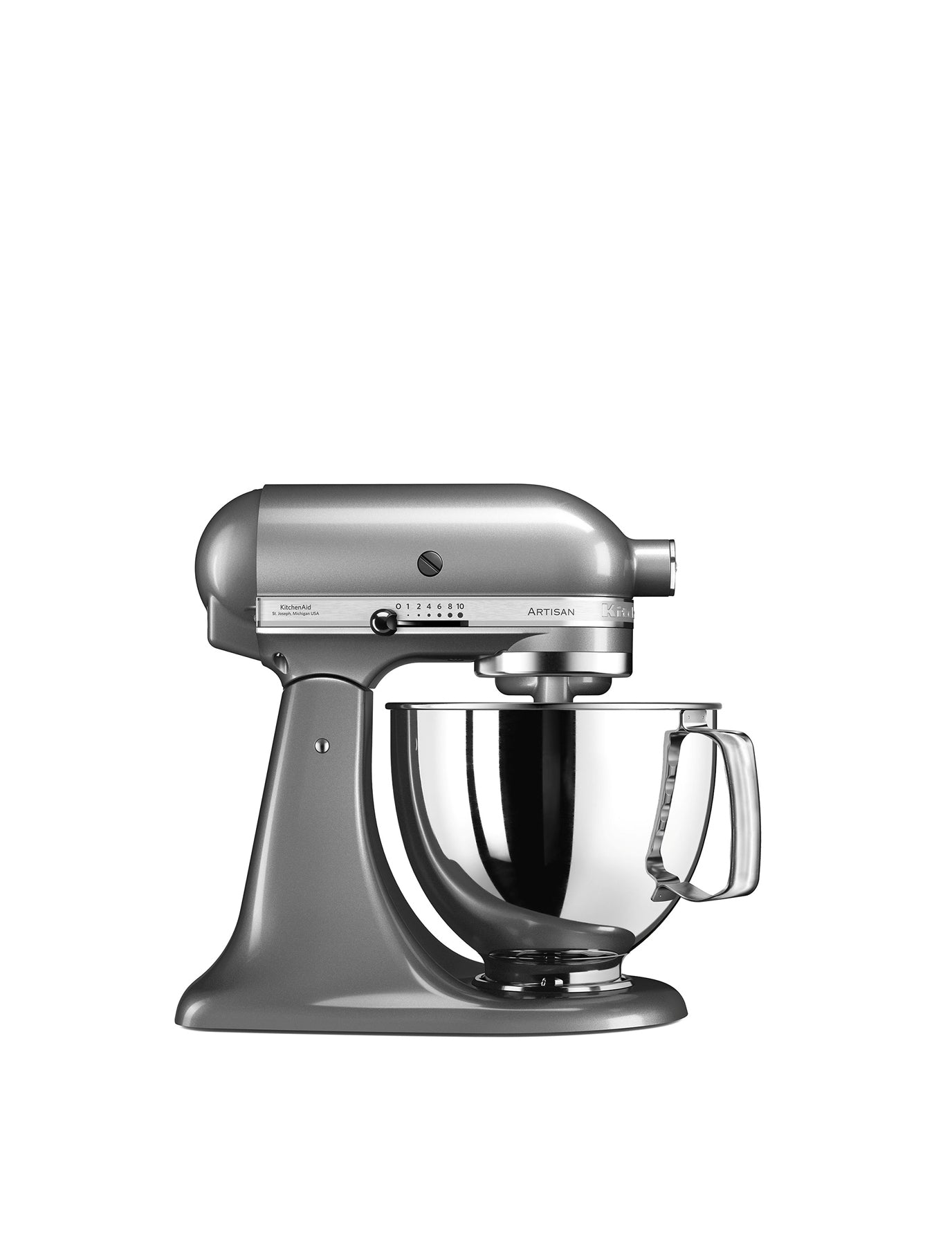 Artisan 4.8L Tilt Head Stand Mixer Silver
