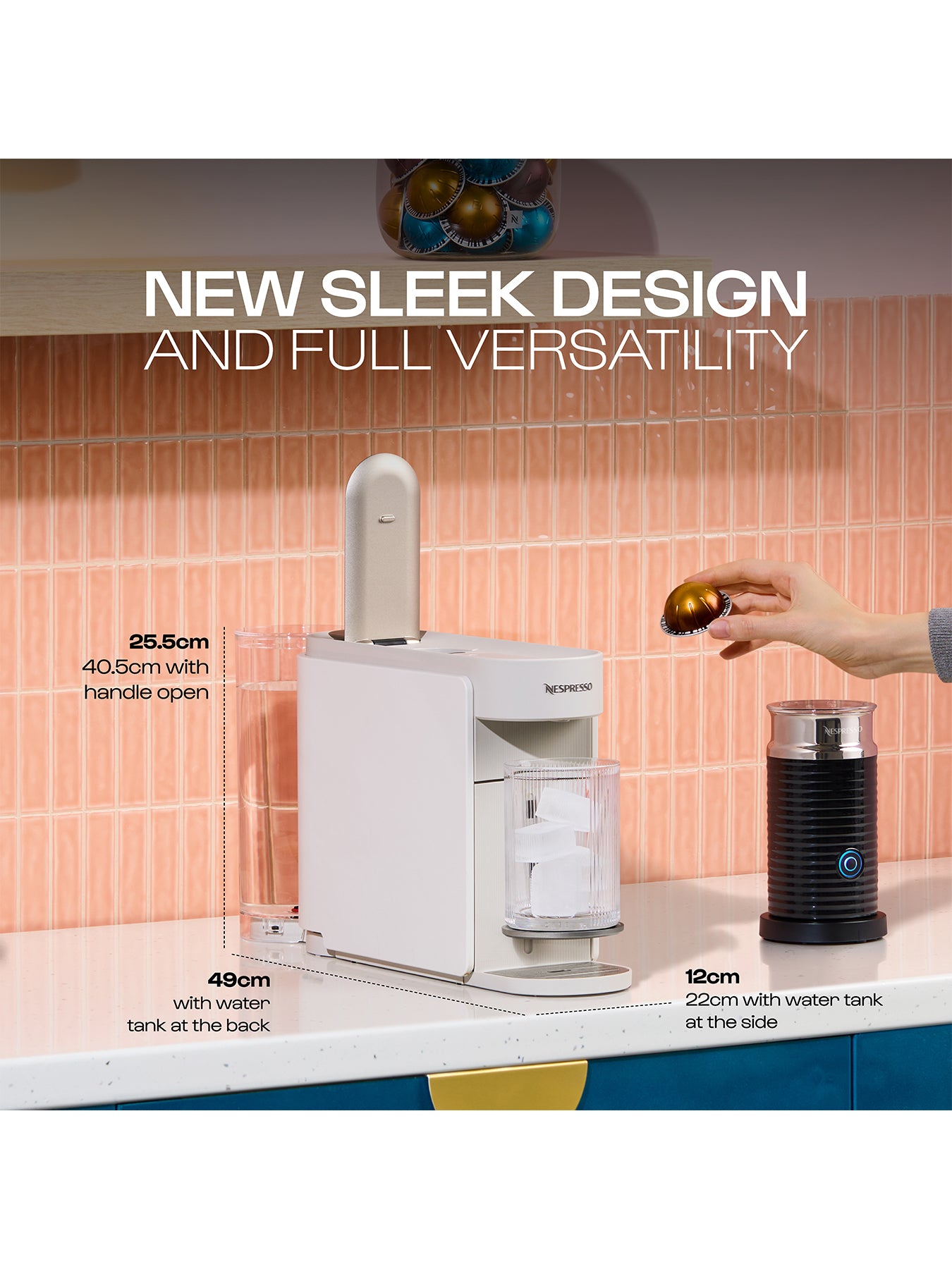 Vertuo Pop+ Coffee Machine White