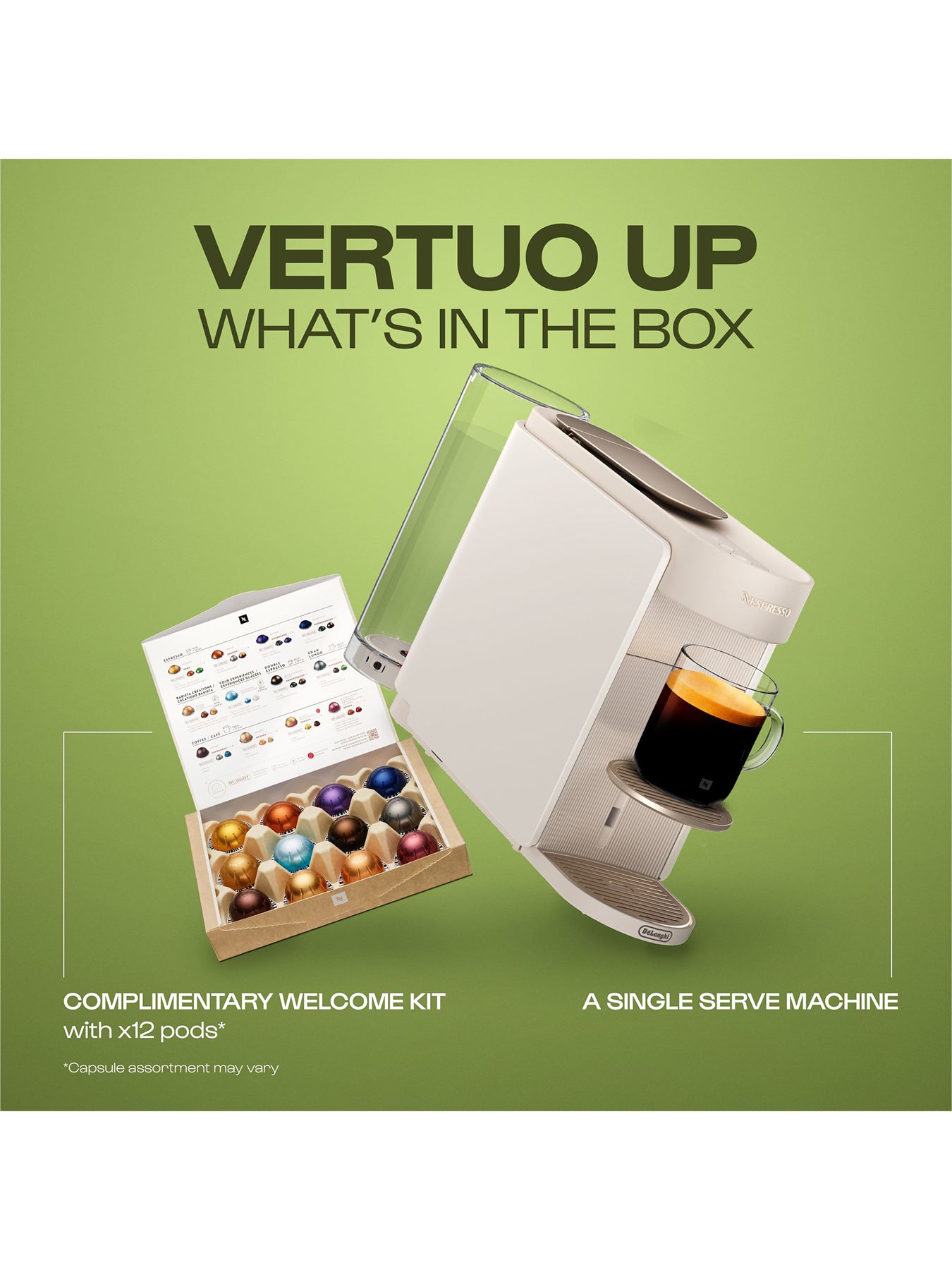 Vertuo Pop+ Coffee Machine White