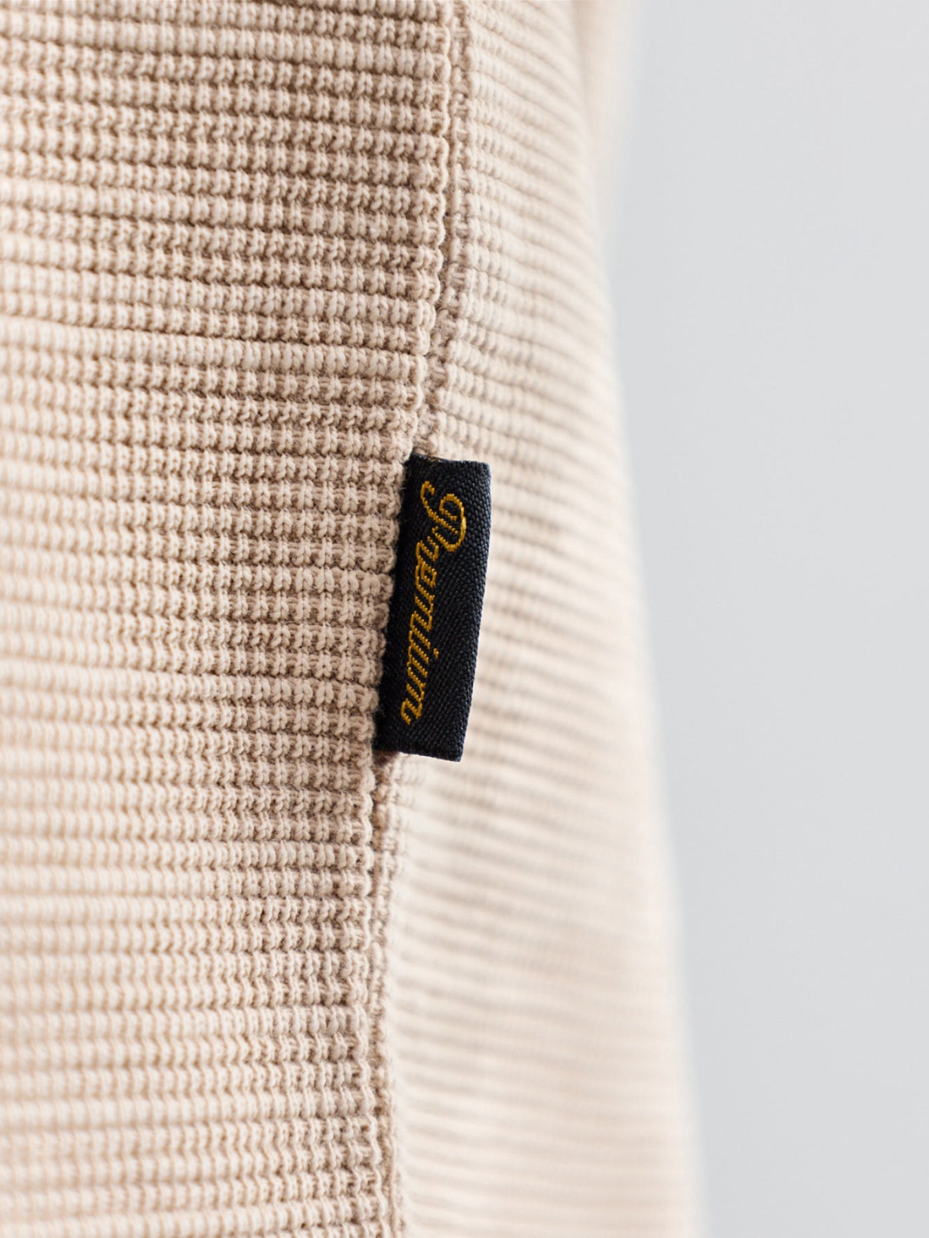 Lucas Henley T-Shirt Beige
