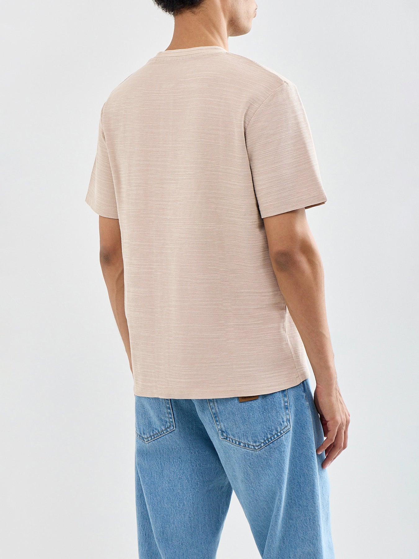 Lucas Henley T-Shirt Beige