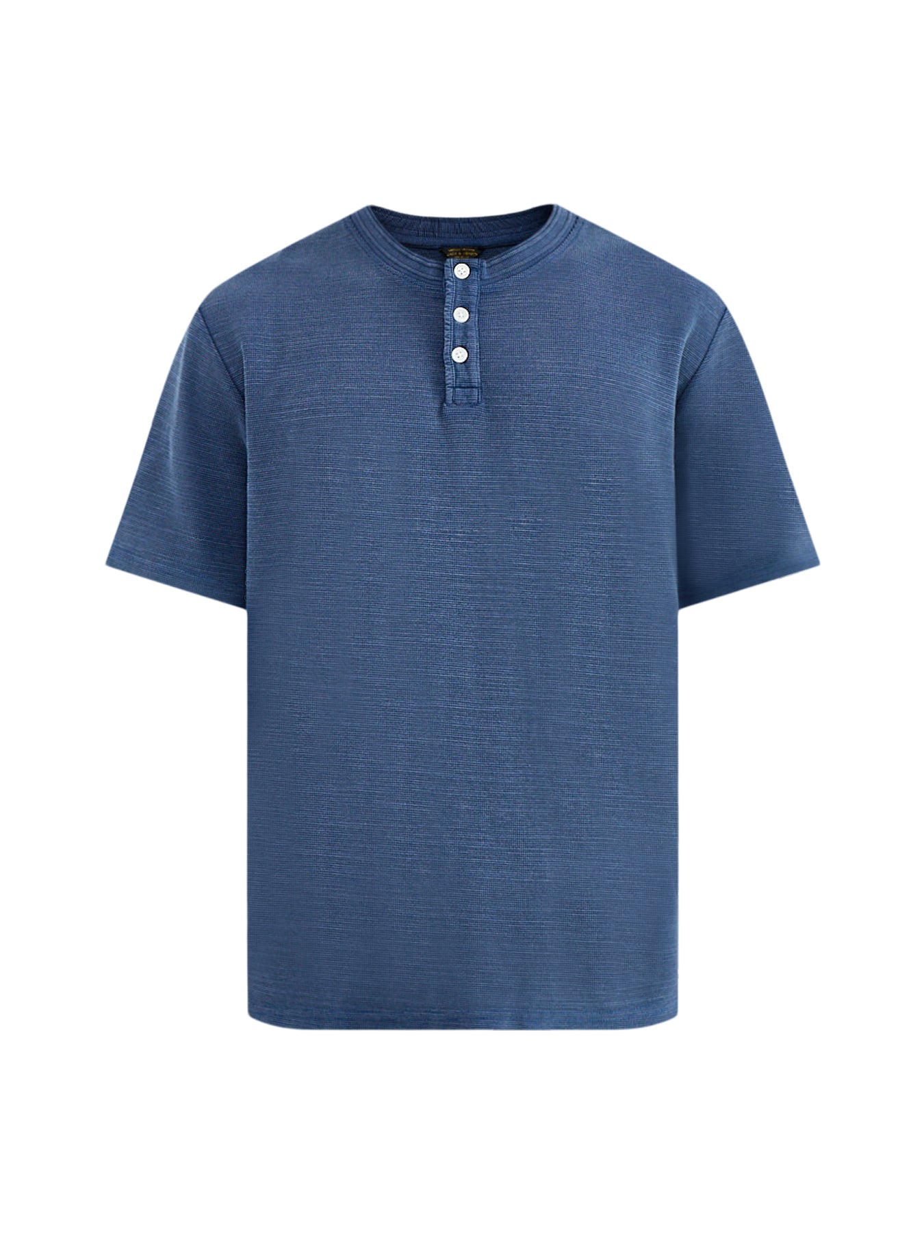 Lucas Henley T-Shirt Blue