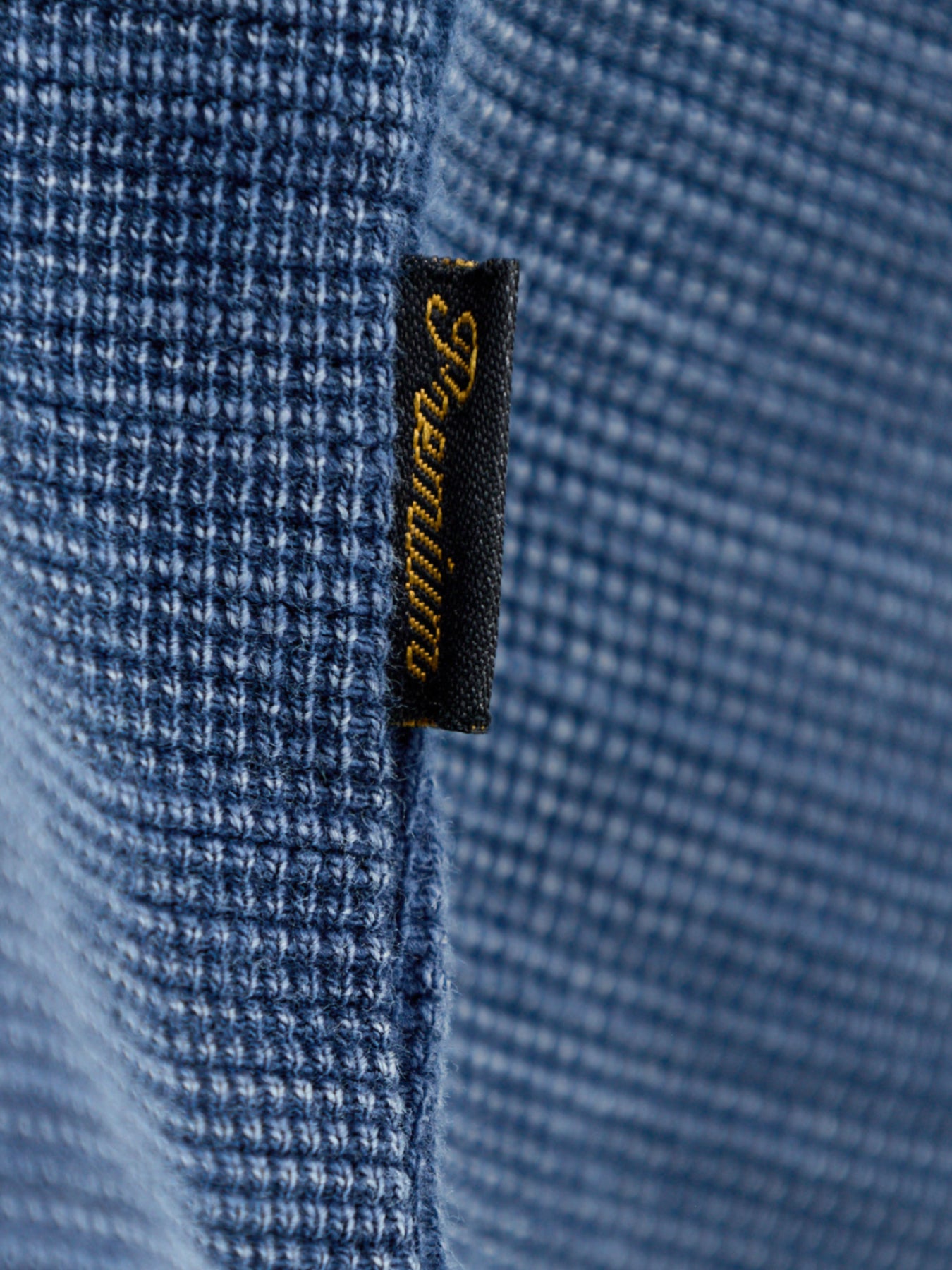 Lucas Henley T-Shirt Blue