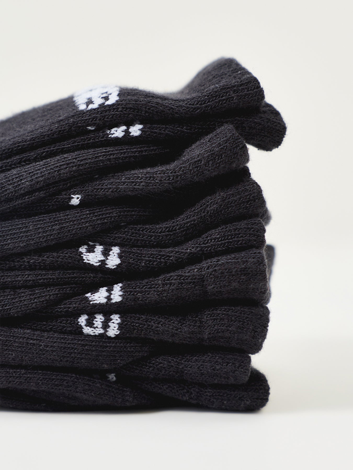 Kids' Logo Tennis Socks 5 Pack Black