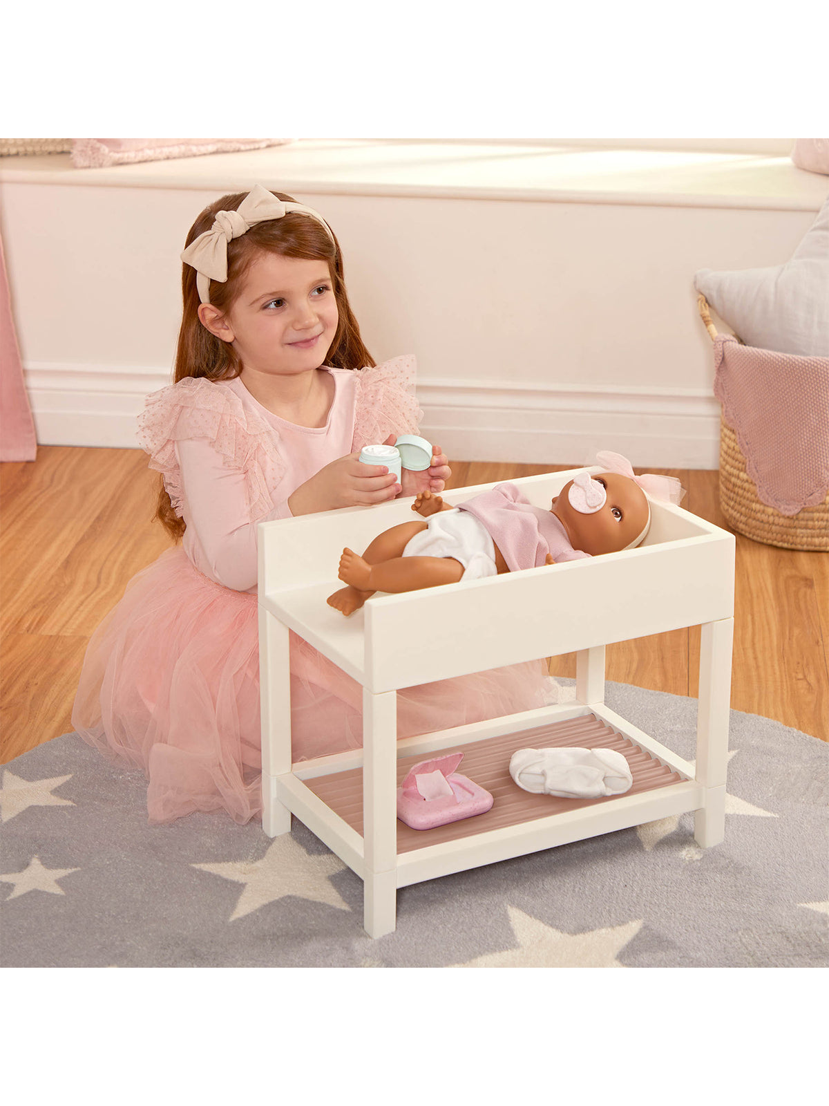 Doll Changing Table & Accessories