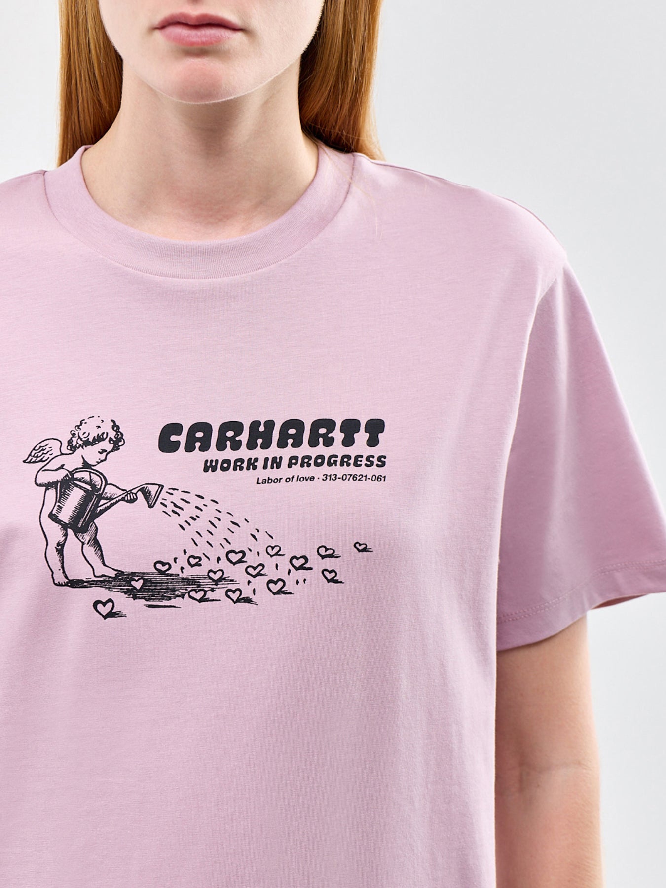Bumper Sticker T-Shirt Pink