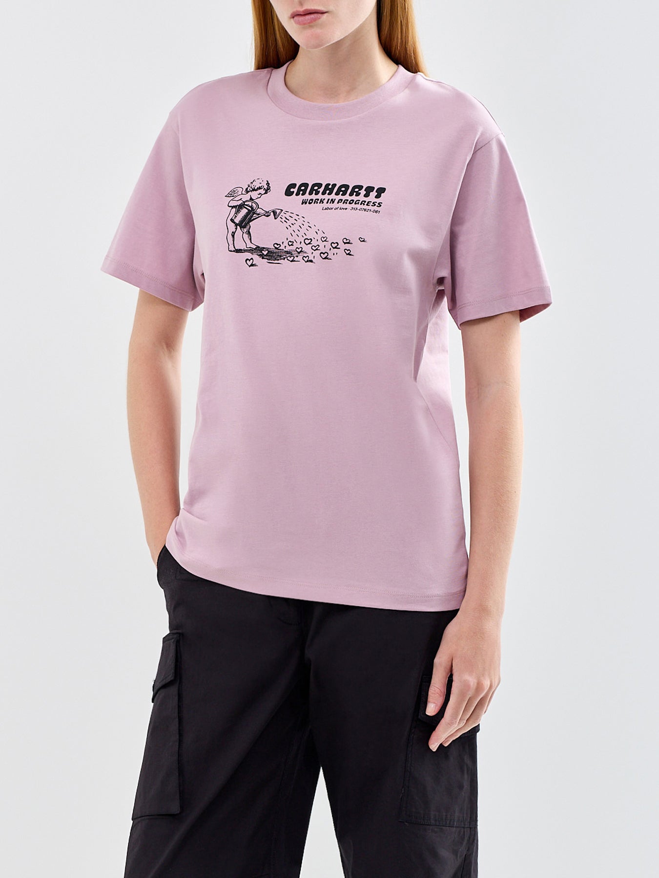 Bumper Sticker T-Shirt Pink
