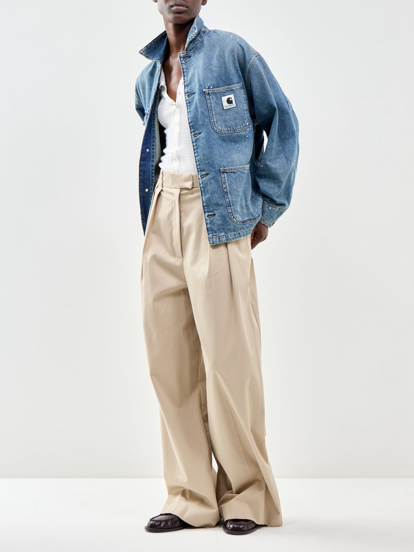 Michigan Denim Coat Blue