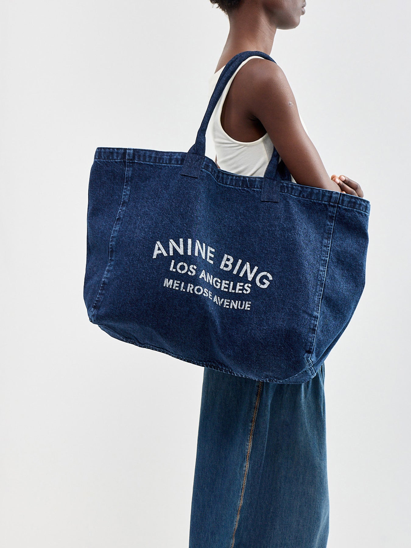 Leo Tote Bag Navy