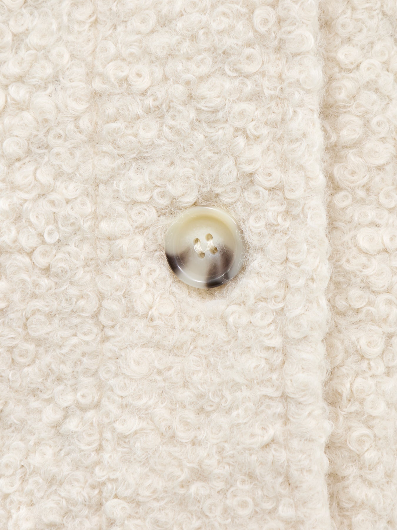 Shaima Fleece Gilet Cream