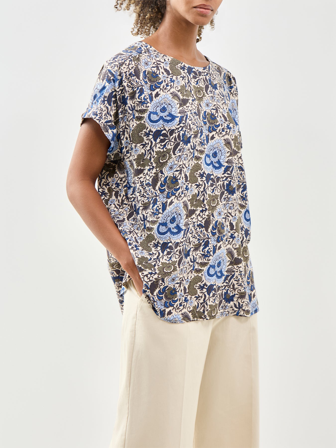 Genia Floral Blouse Multi