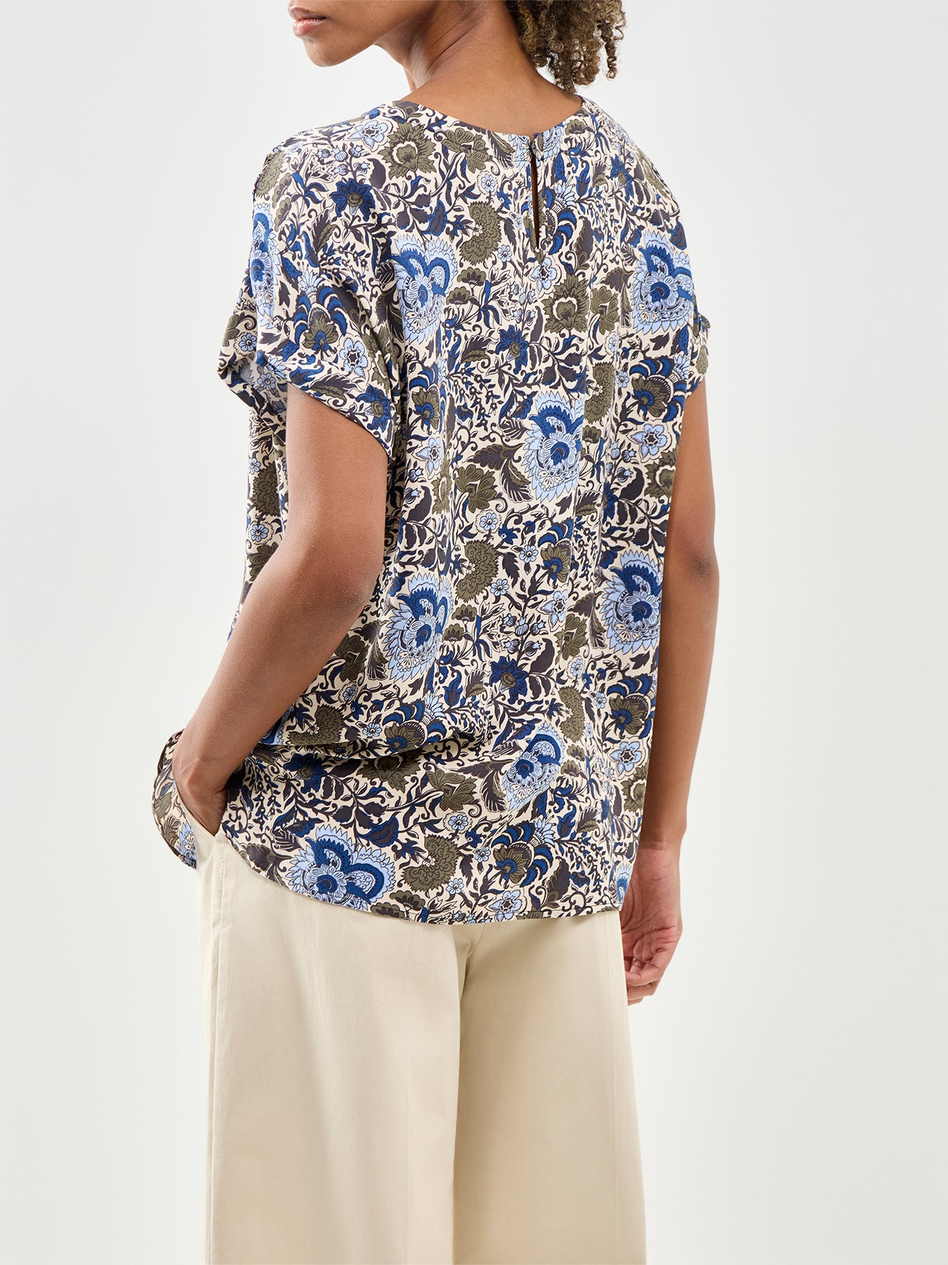 Genia Floral Blouse Multi