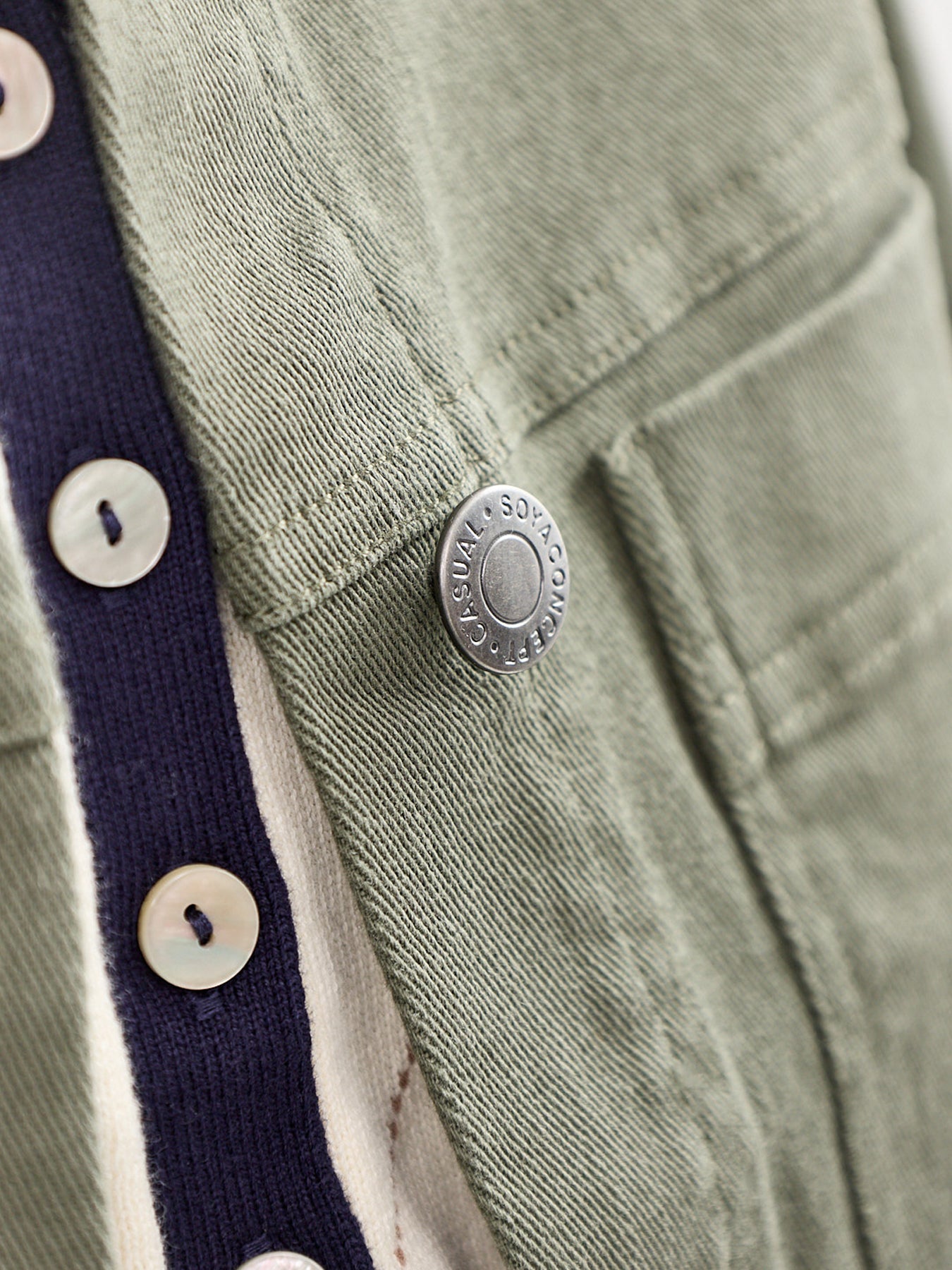 Bess Trucker Jacket Khaki