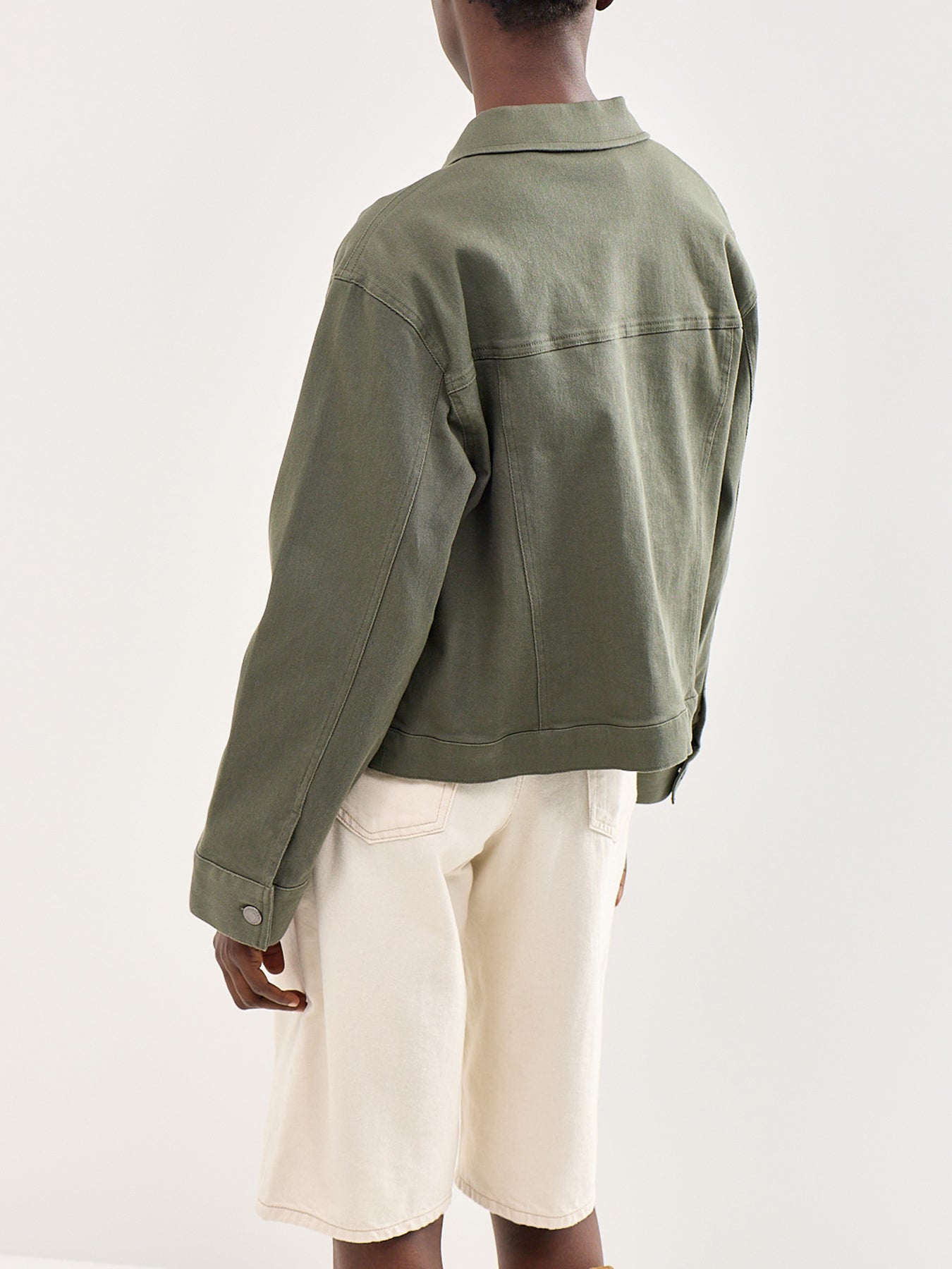 Bess Trucker Jacket Khaki