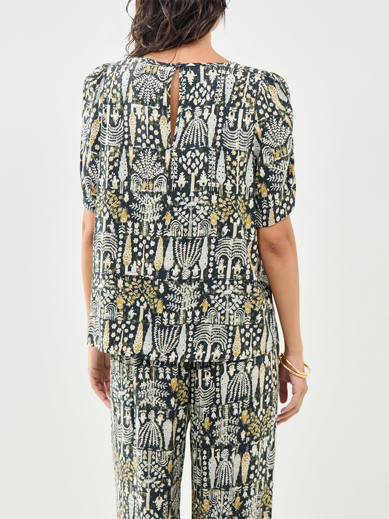 Golfi 1 Printed Top Multi