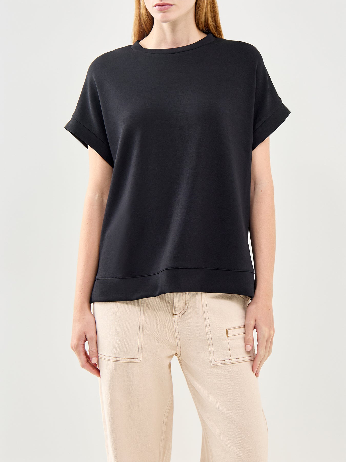 Banu Short Sleeve T-Shirt Black