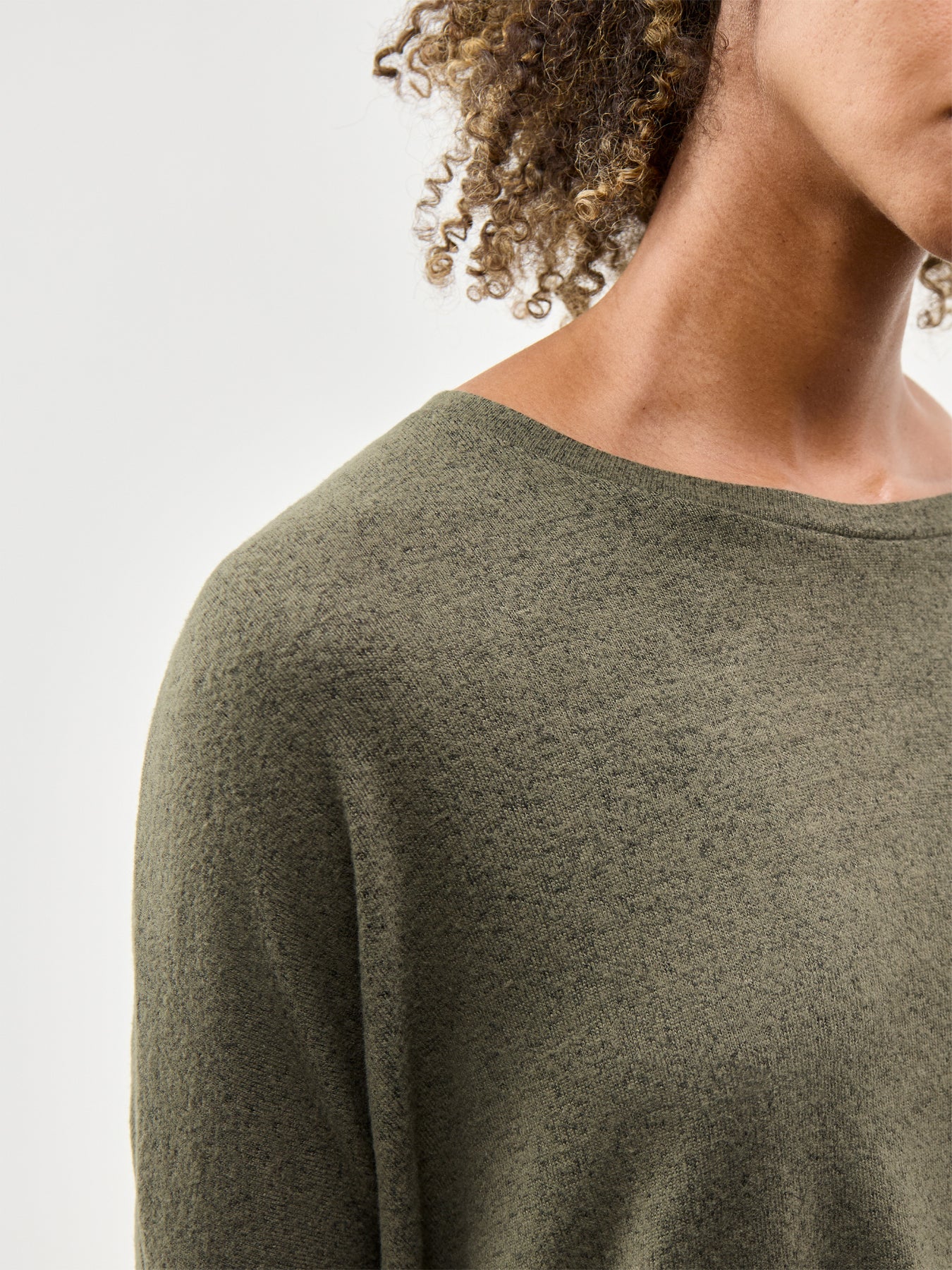 Biara 1 Crew Neck Jumper Khaki