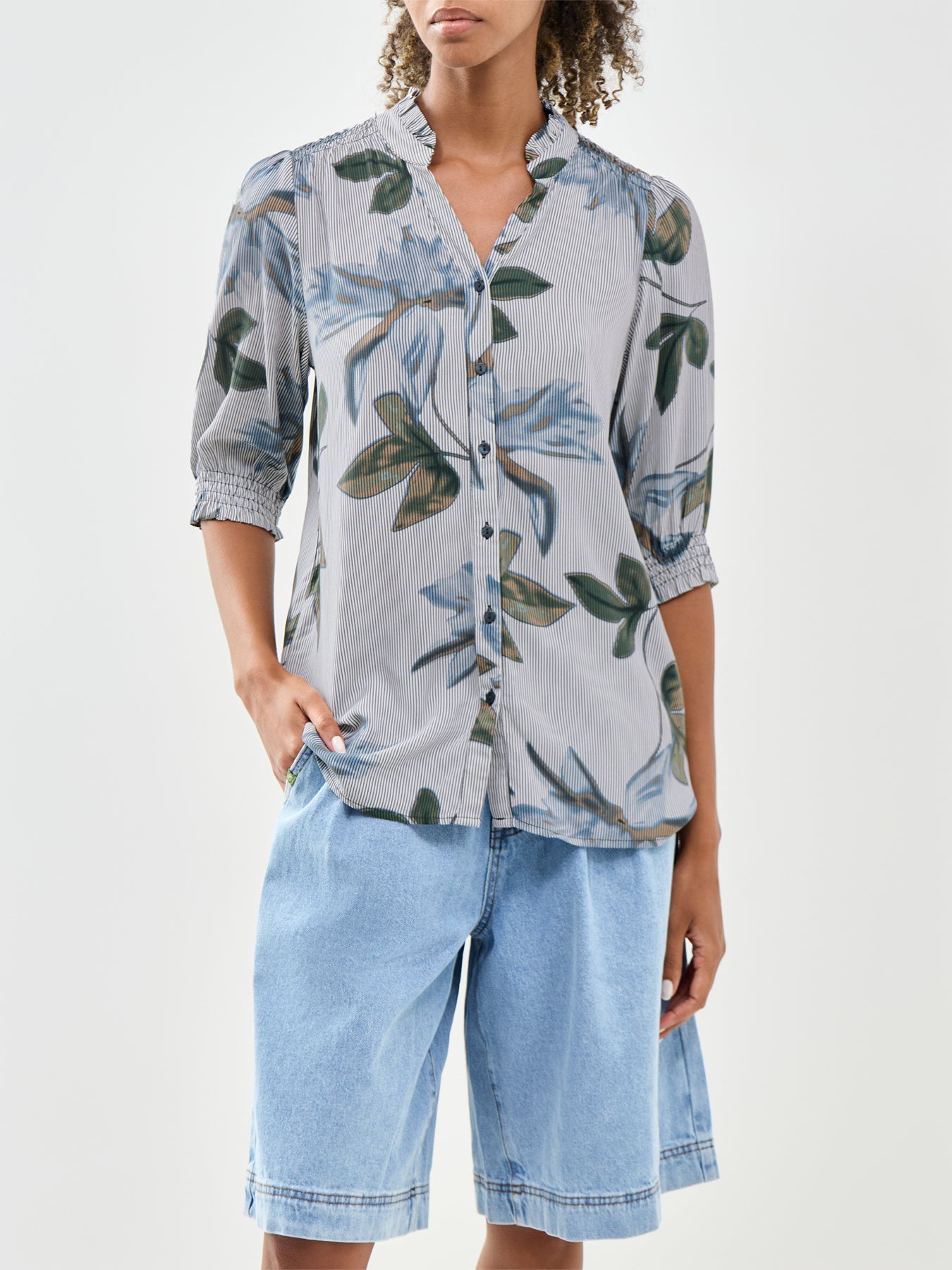 Gina Floral Shirt Multi