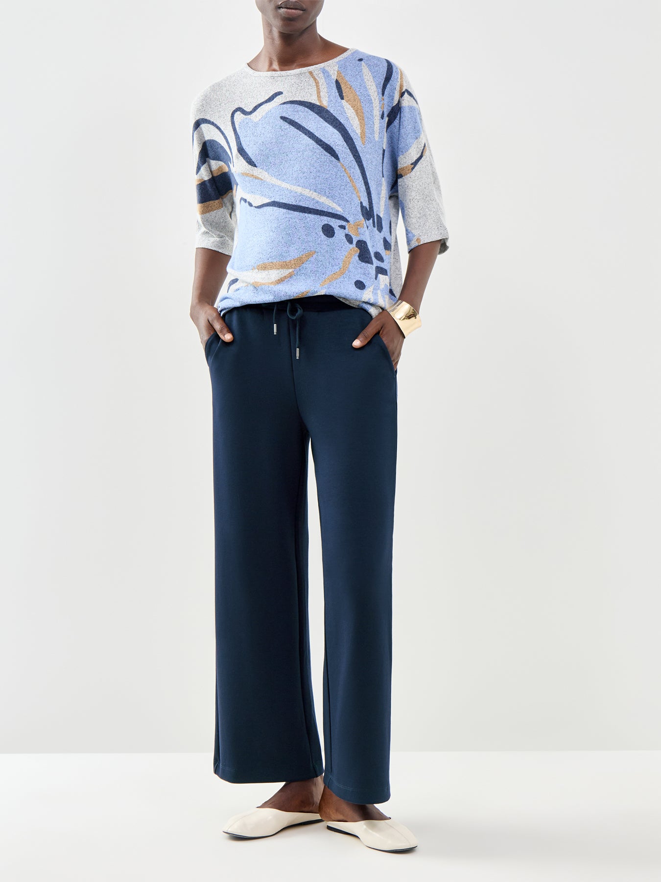 Banu 33 Trousers Navy
