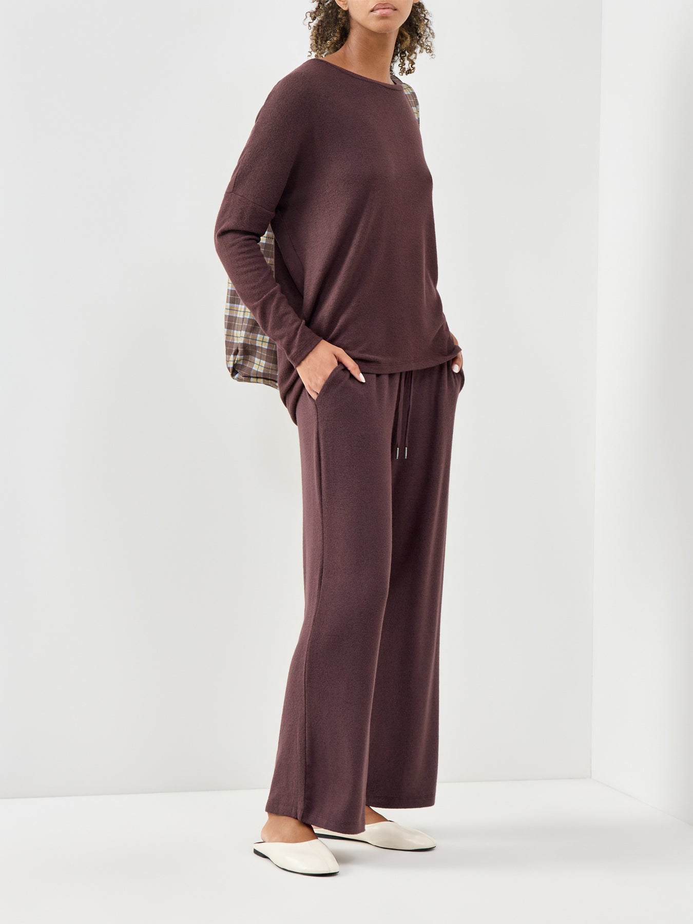 Biara 1 Long Sleeve Top Brown