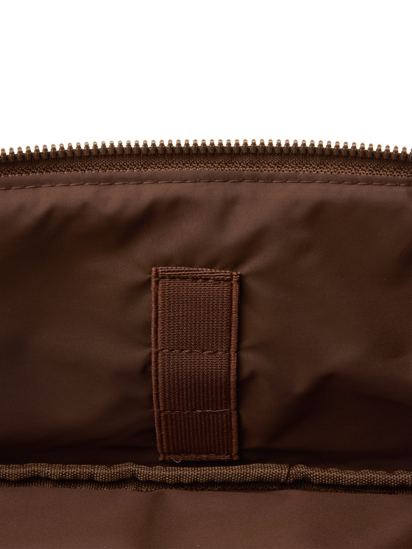 Marshmallow Flat Lay Makeup Box Bag Espresso