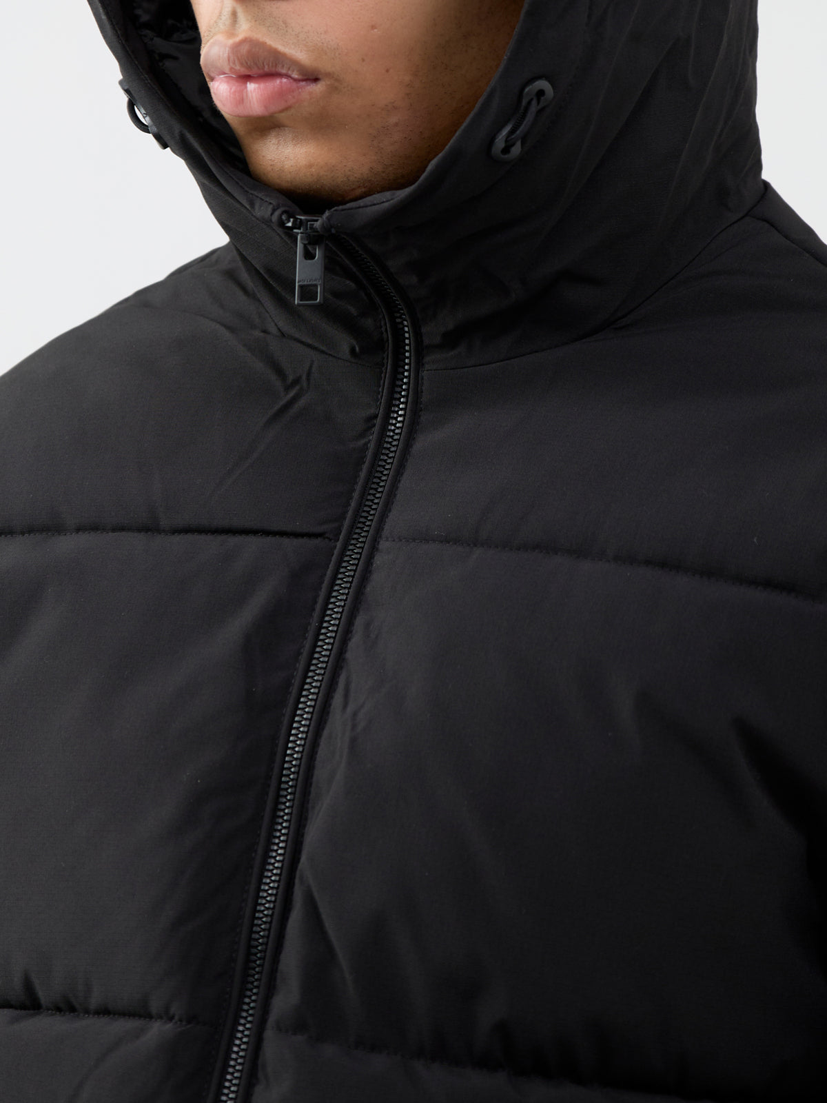 Galaxy Puffer Jacket - Black