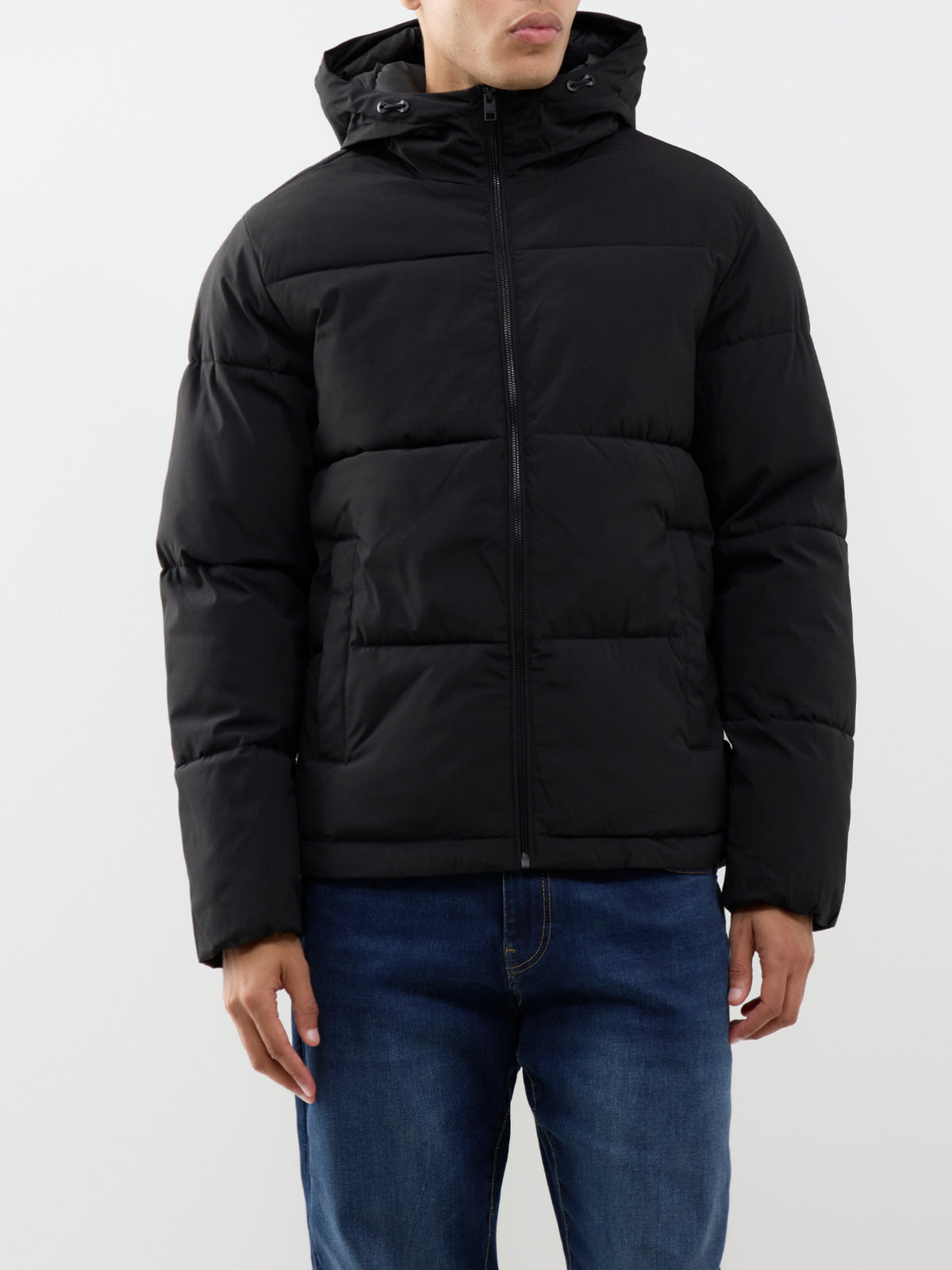 Galaxy Puffer Jacket - Black