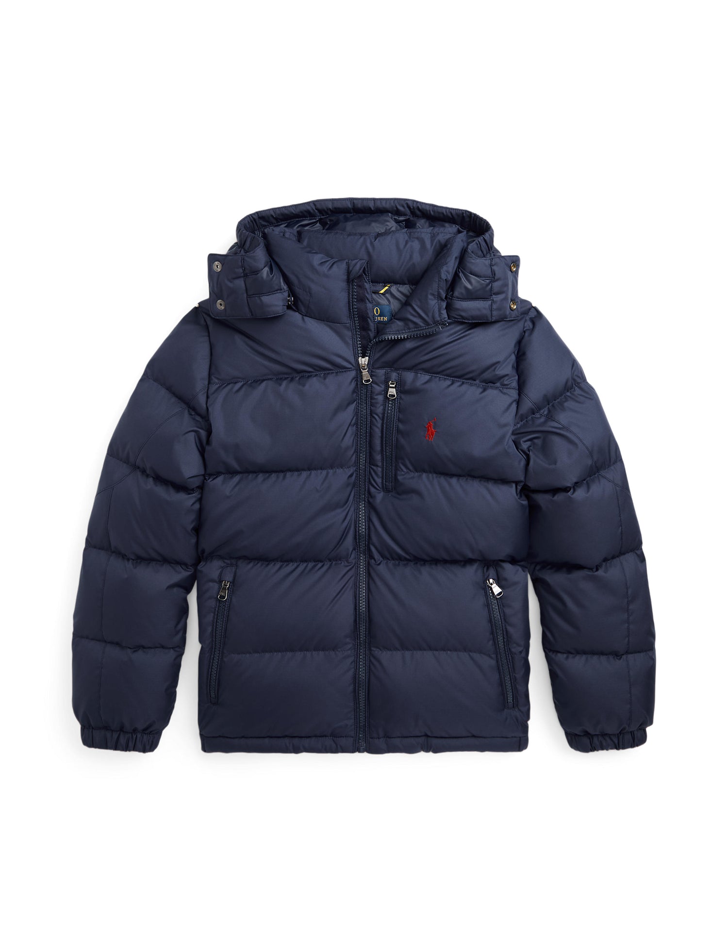 Boys Black Hooded Jacket