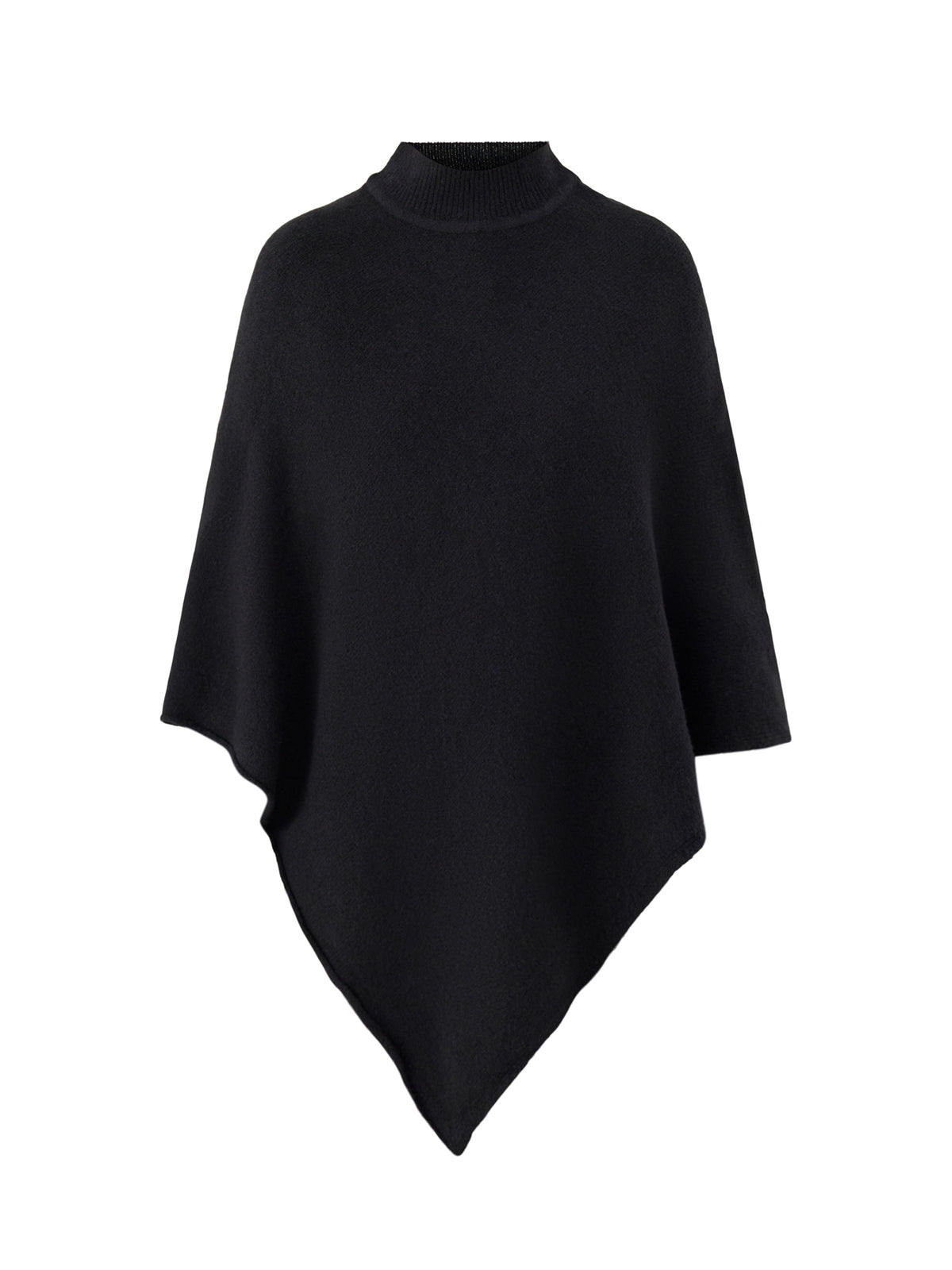 Fortuna High Neck Poncho