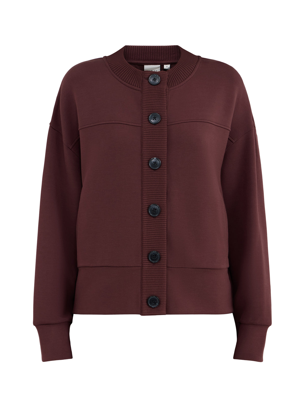 Olwen Button Front Sweatshirt