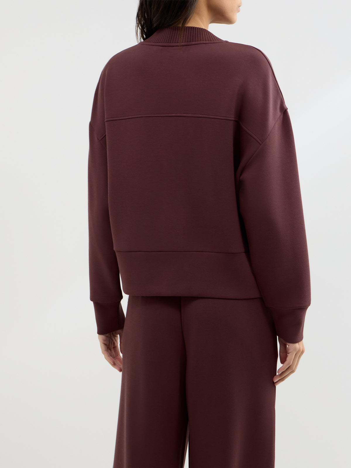 Olwen Button Front Sweatshirt