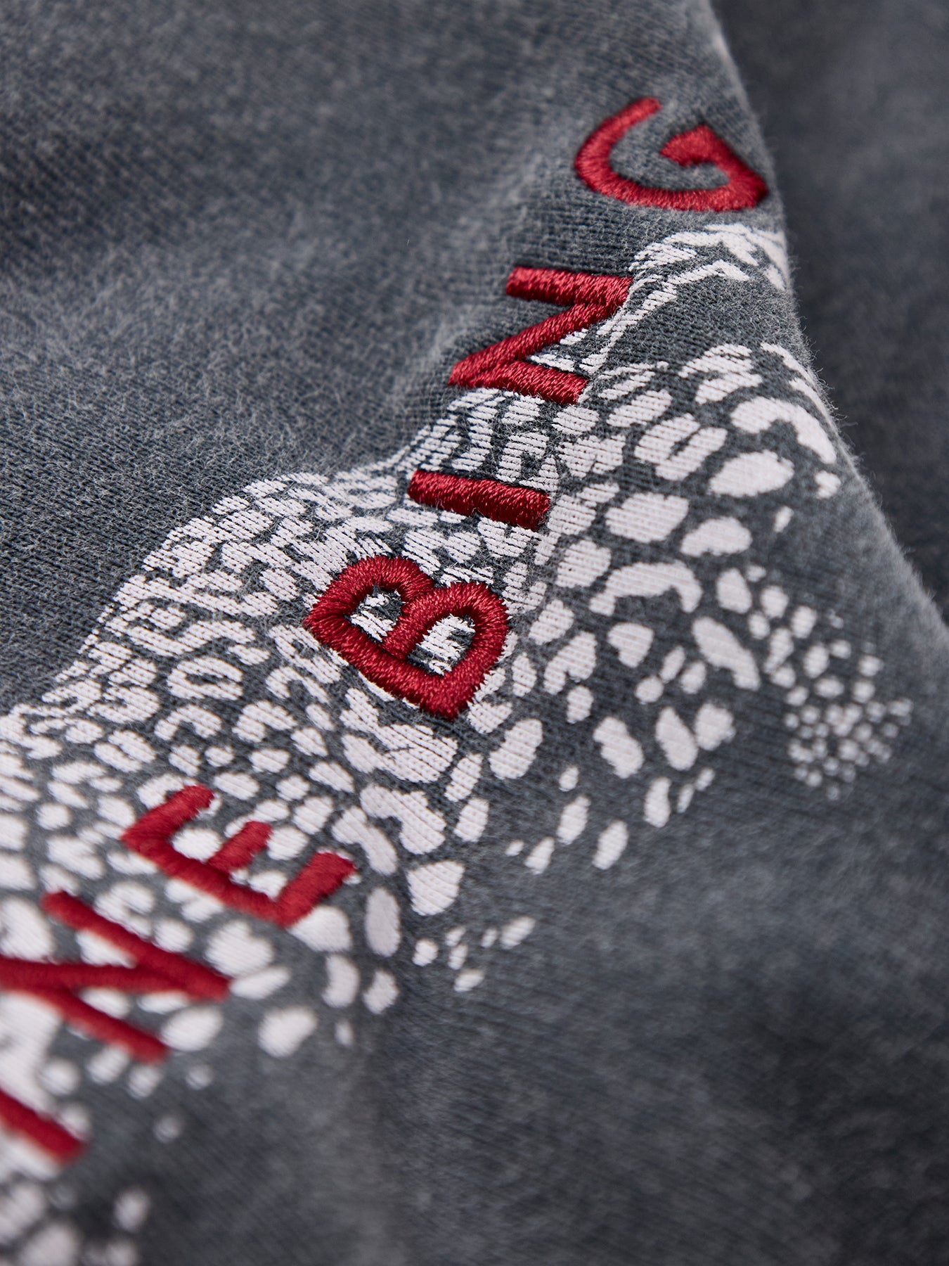 Spencer Leopard Sweatshirt Grey