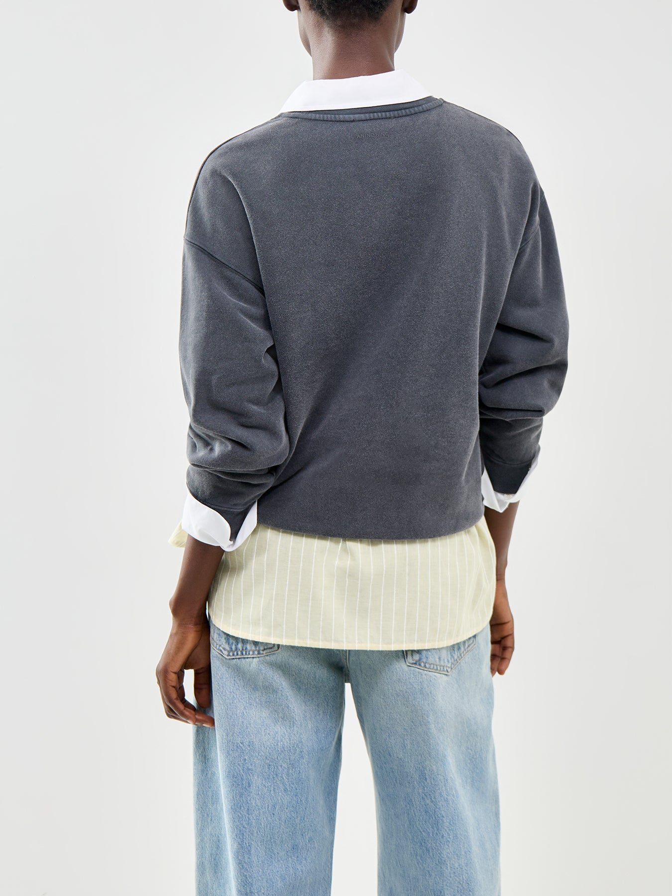 Spencer Leopard Sweatshirt Grey