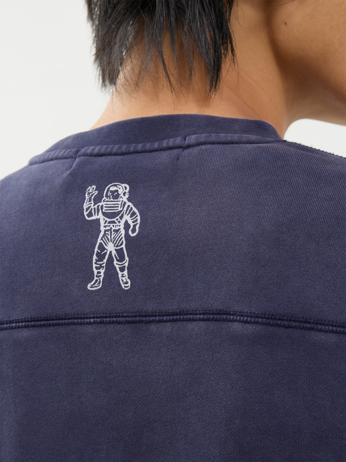 Washed Arch Logo Cotton Sweatshirt