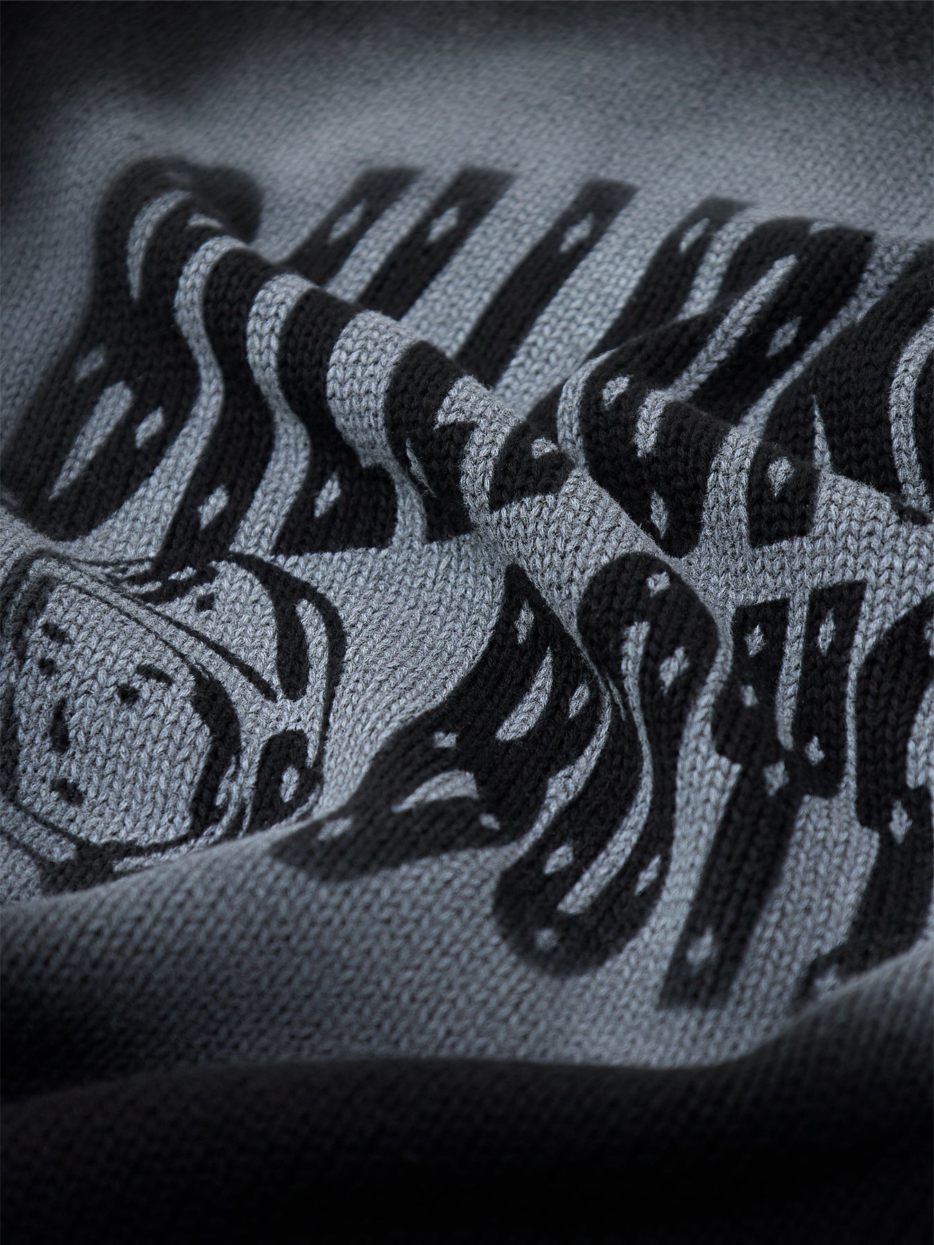 Stencil Arch Logo Knitted Crewneck