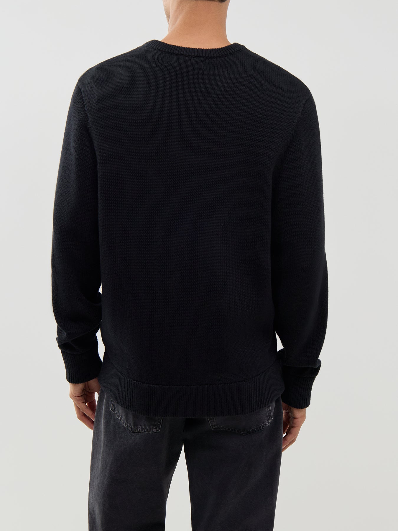 Stencil Arch Logo Knitted Crewneck