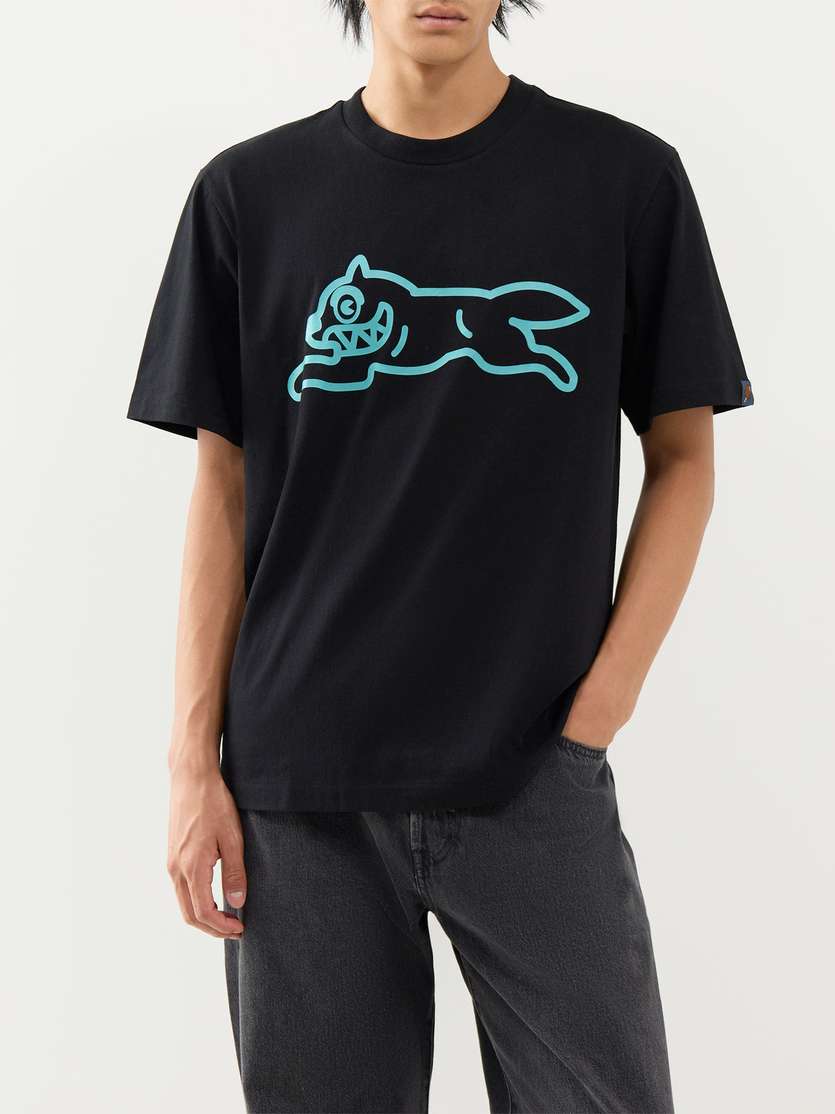 Running Dog Cotton T-Shirt