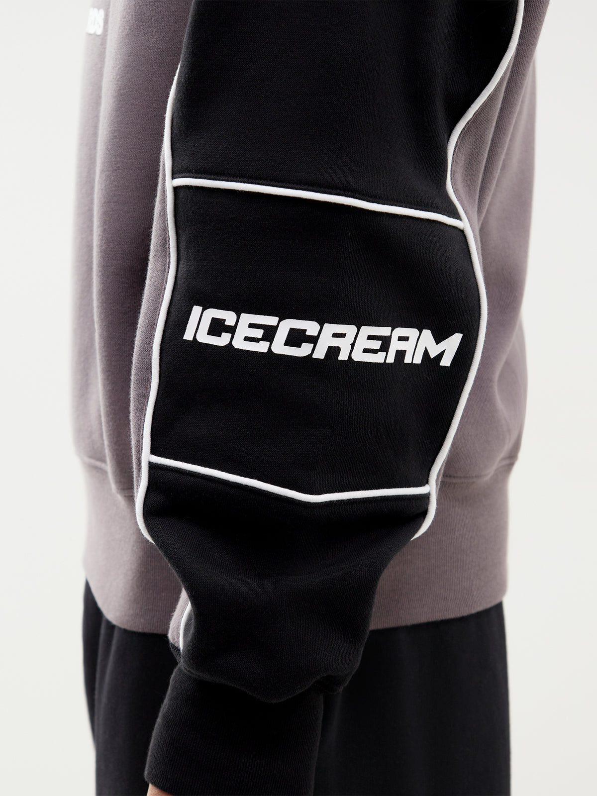 Panelled Training Crew Neck Sweatshirt
