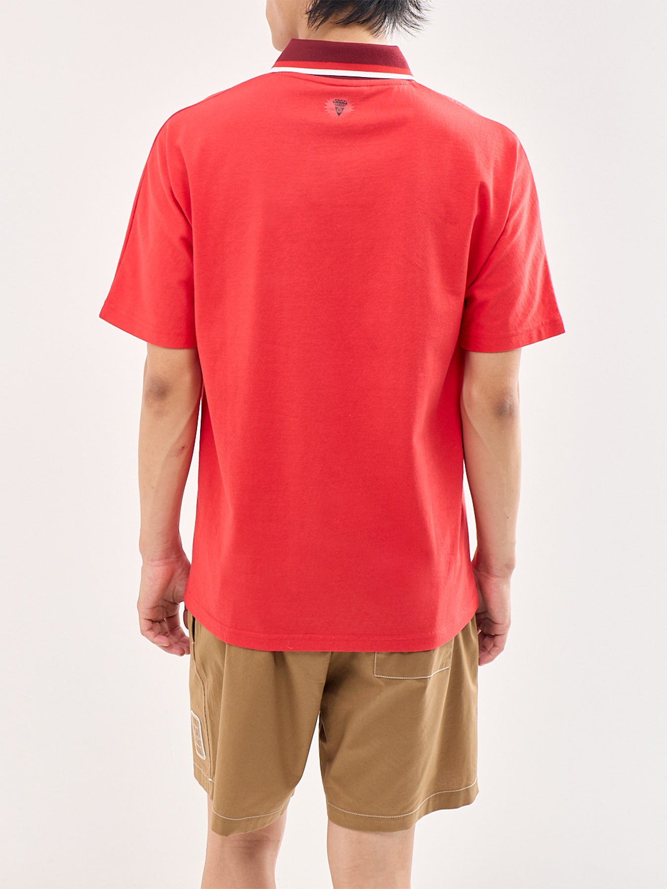 Running Dog Football Shirt Red